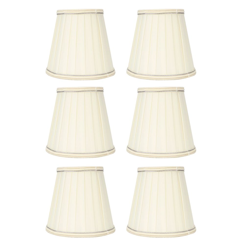 6PCS Modern Fabric Lampshade Light Cover Decoration for Home Chandelier Wall view 8