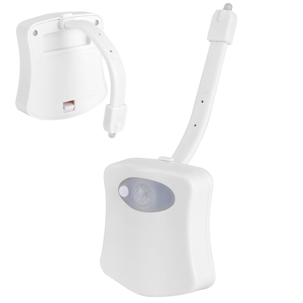 8 Color Toilet Cover Light Motion Activated Body Auto Double Sensor Bathroom view 7