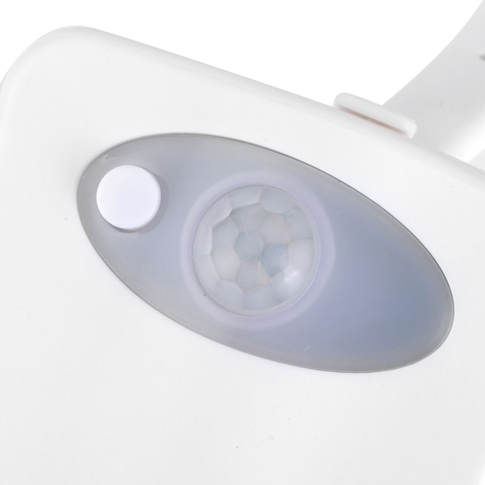 8 Color Toilet Cover Light Motion Activated Body Auto Double Sensor Bathroom view 11