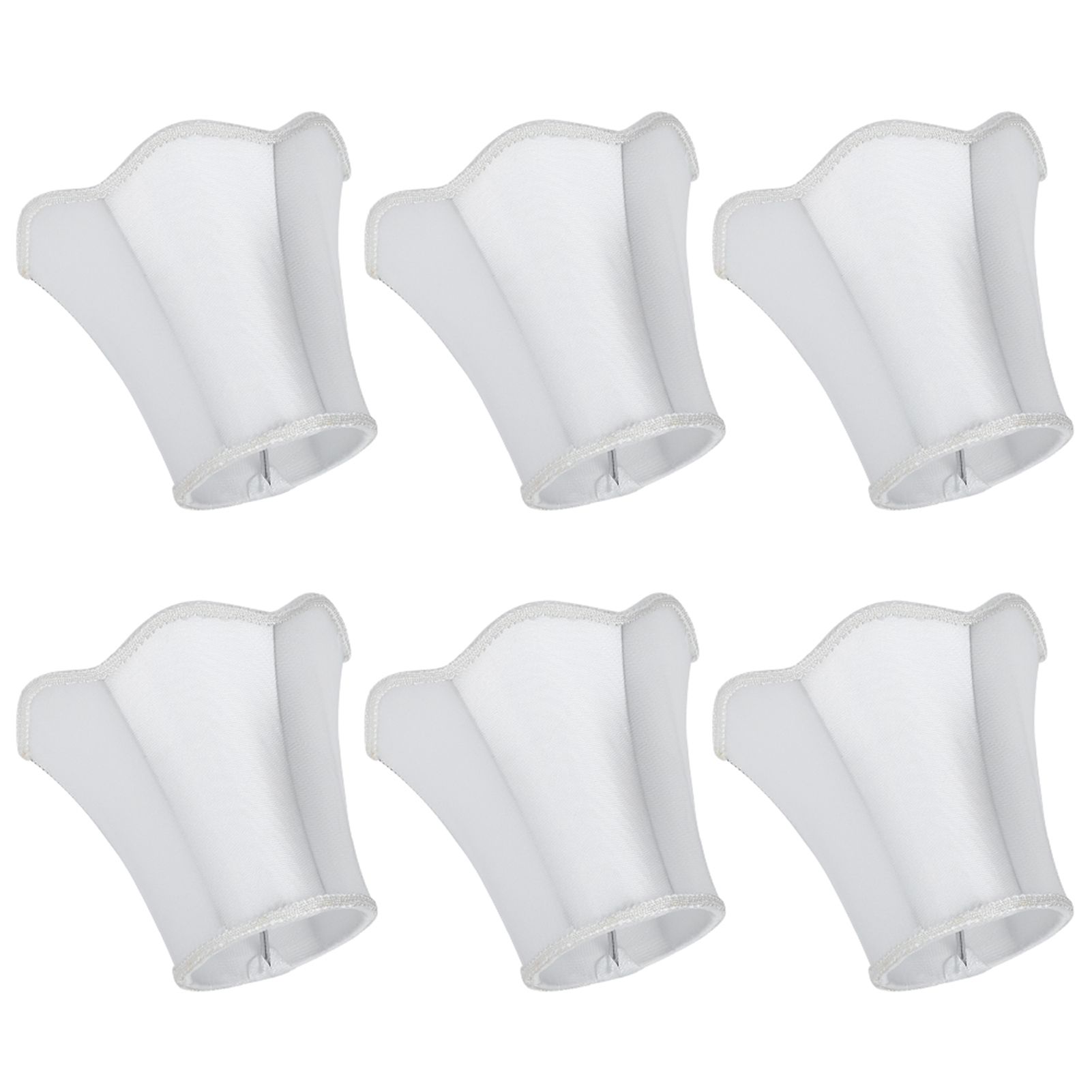 6Pcs European Modern Chandelier Fabric Lampshade Wall Lamp Cover Light view 4
