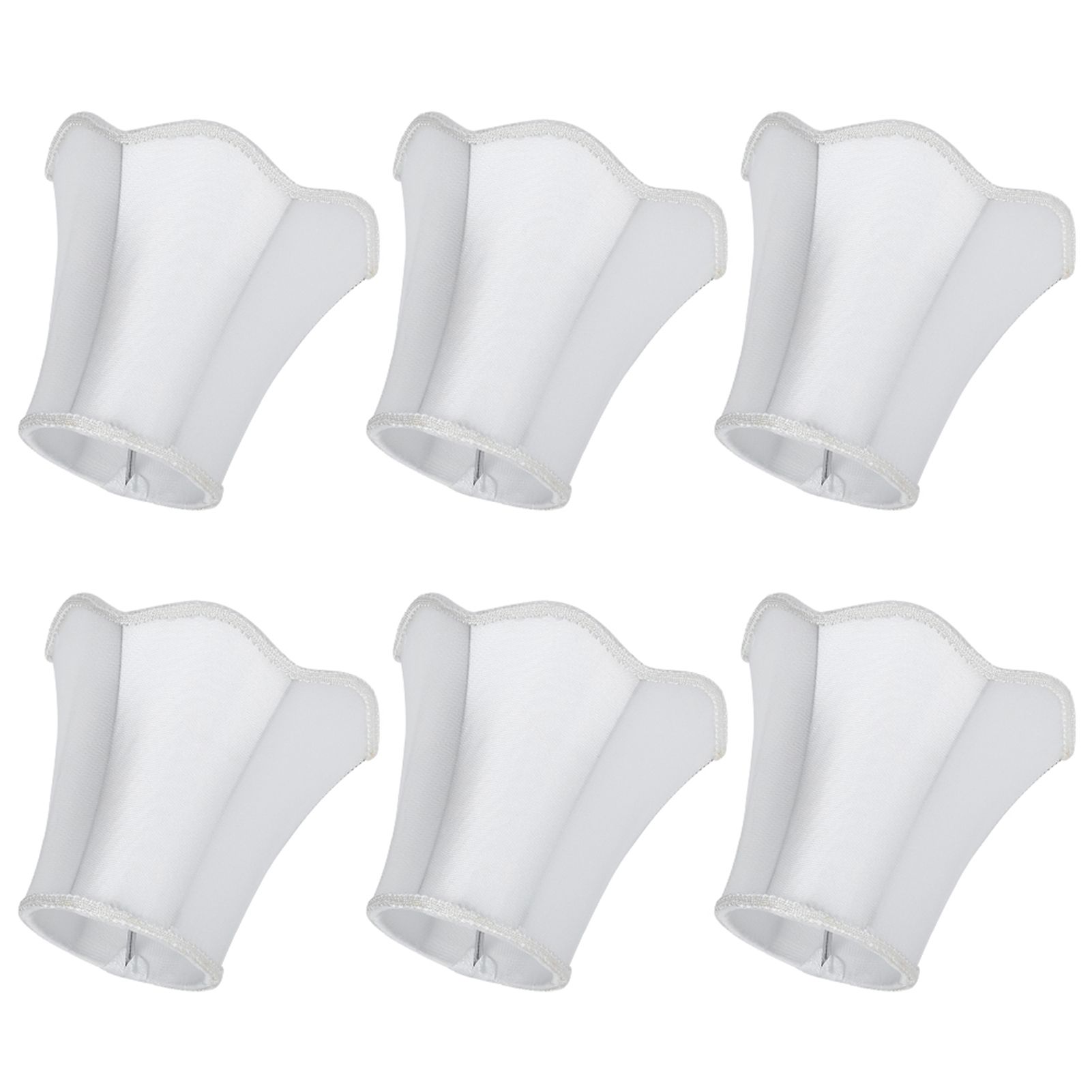 6Pcs European Modern Chandelier Fabric Lampshade Wall Lamp Cover Light view 8