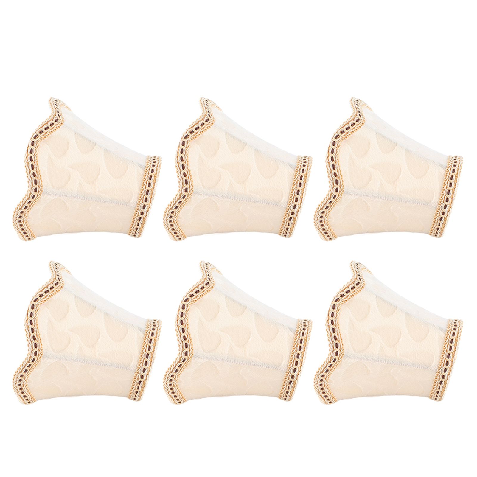 6PCS Fabric Lampshade Wall Lamp Cover Chandelier Lamp Shade for Home view 7