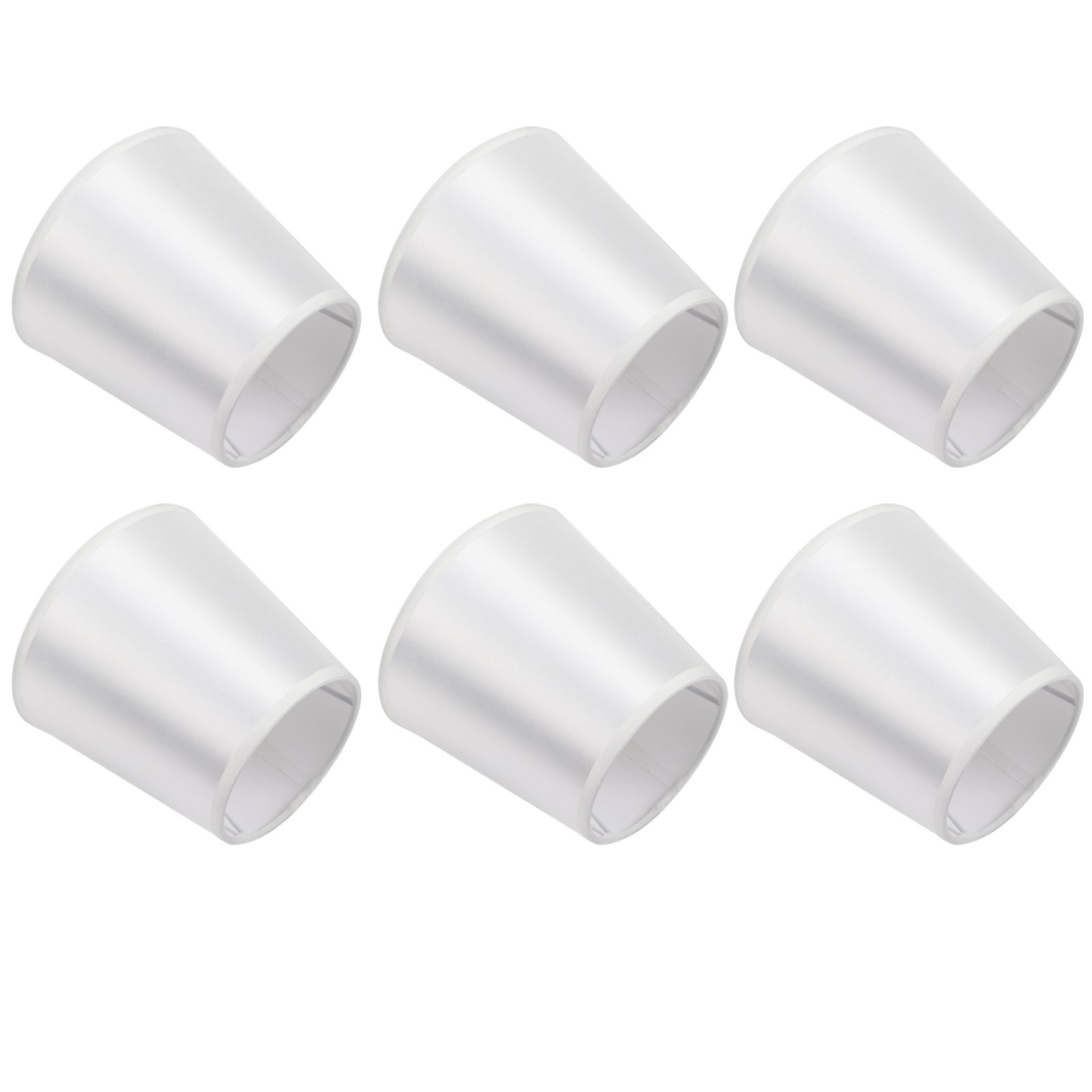 6PCS Simple Wall Light Chandelier Fabric Lamp Shade Light Fixture for Bedroom view 5