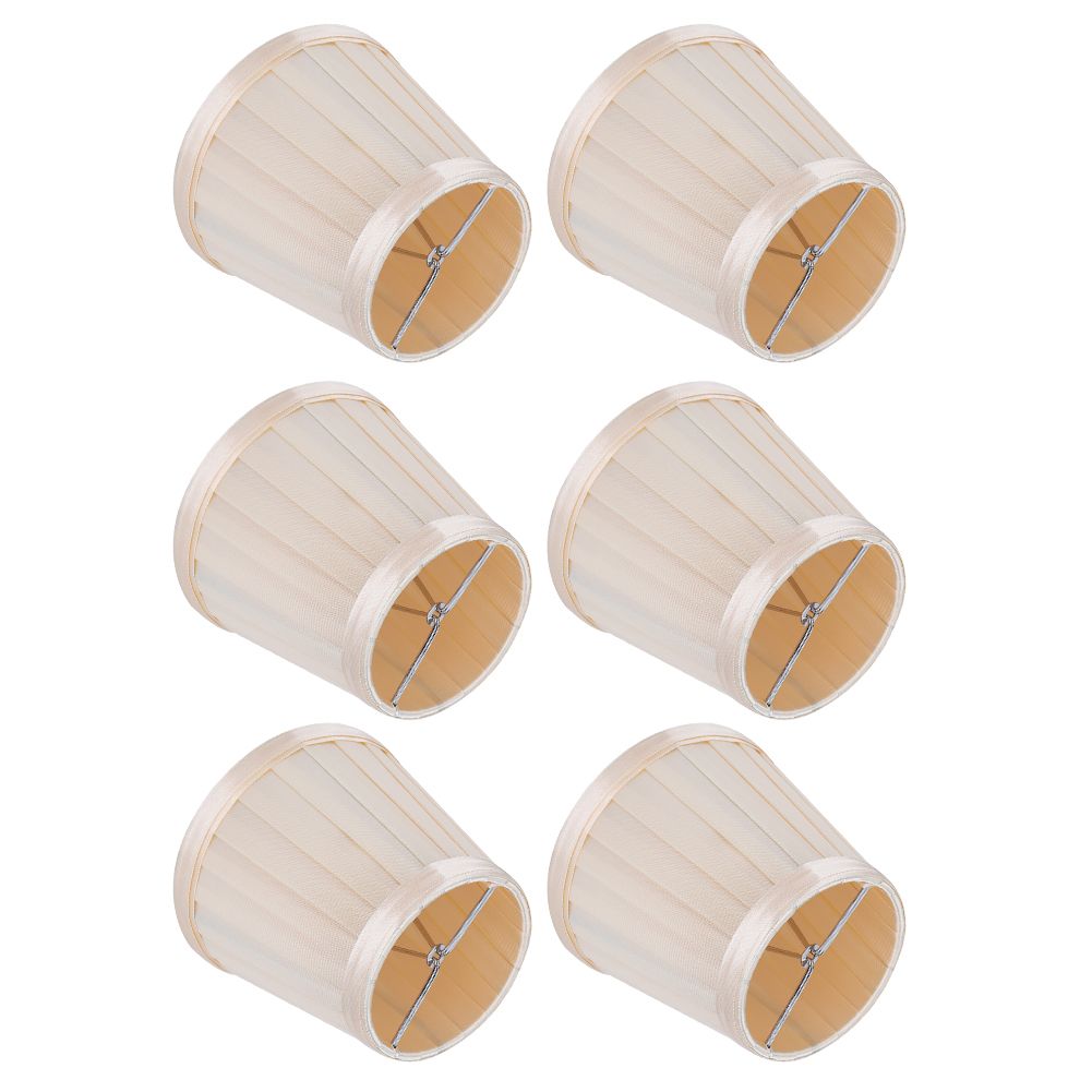 6PCS Modern Simple Chandelier Pendant Lamp Shade Cover Fabric Lampshade for view 6