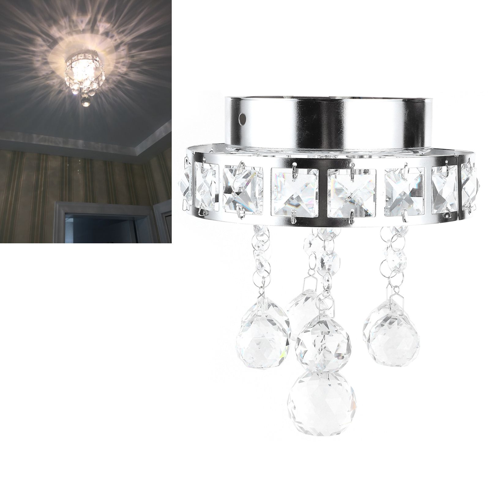 G4 Crystal Ceiling Light Indoor Lamp for Living Room Dinning Room Home view 10