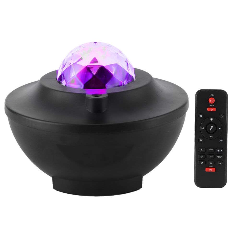 RGB Star Projection Lamp Bluetooth USB Voice Control Music Player LED Night view 3