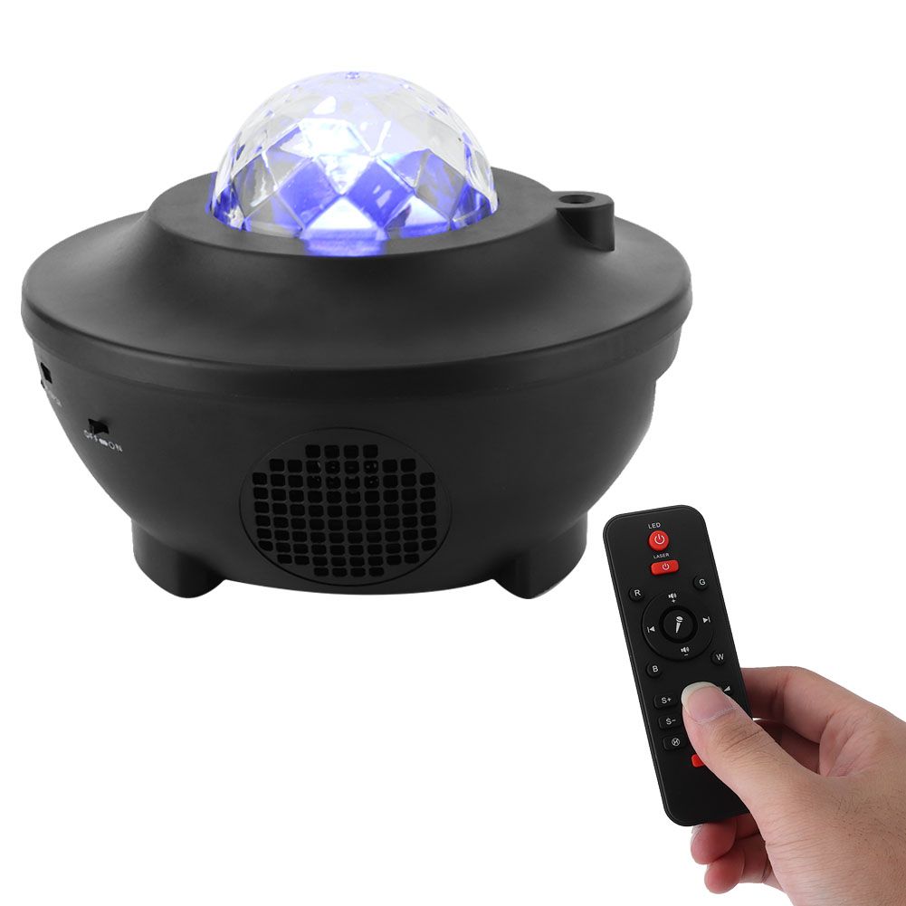 RGB Star Projection Lamp Bluetooth USB Voice Control Music Player LED Night view 4