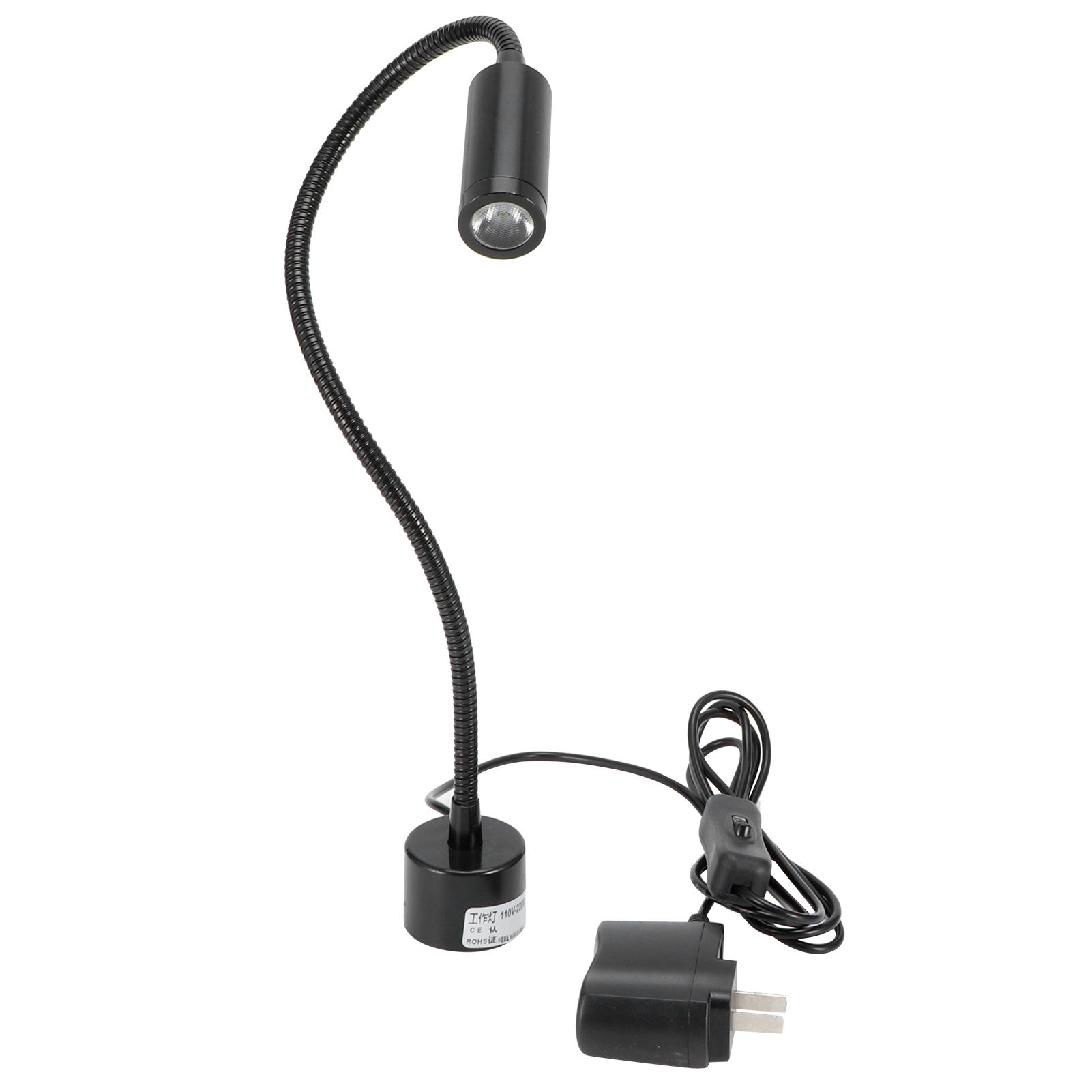 Adjustable Gooseneck LED Working Light with Magnetic Base for CNC Lathe Machine view 5