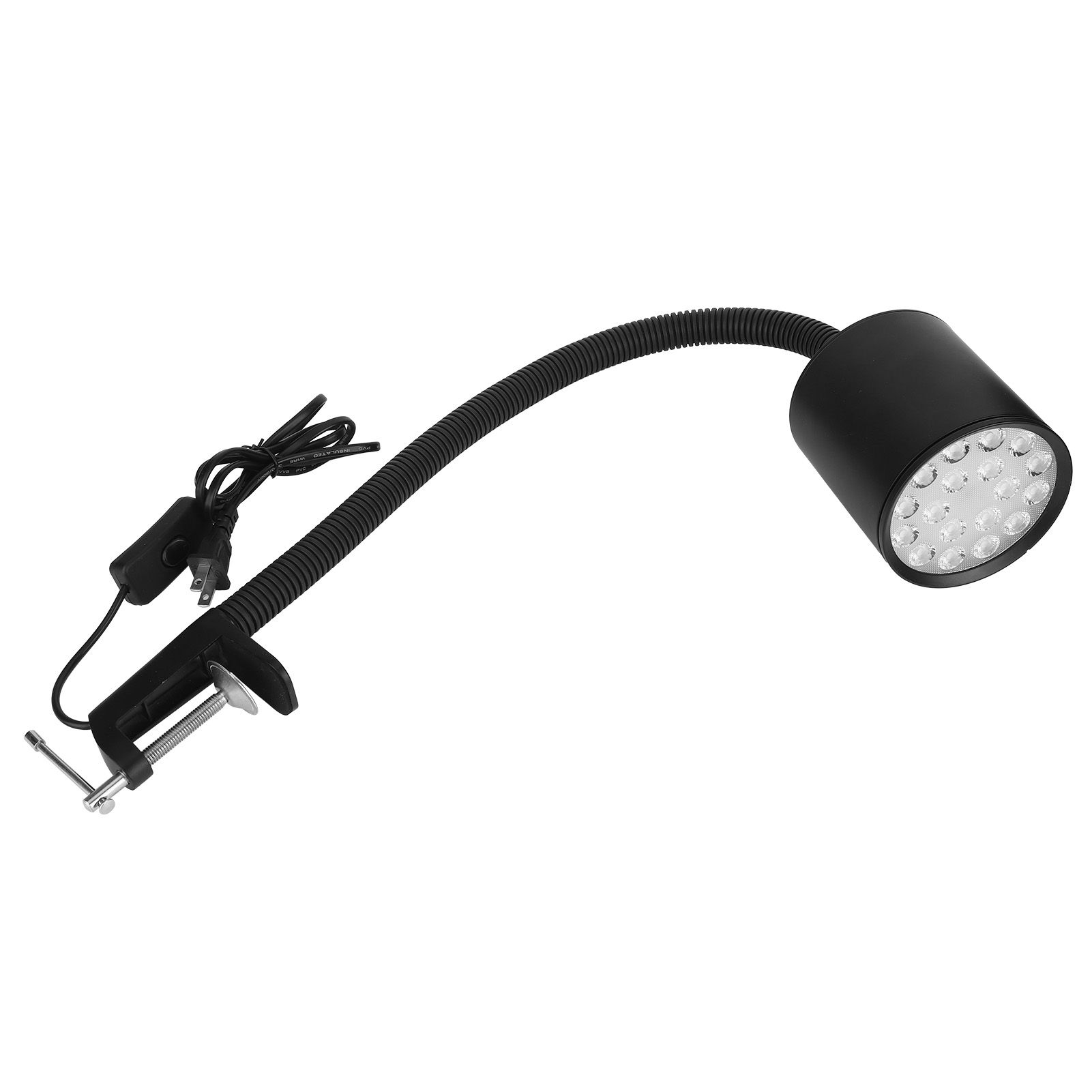 18W 18LED Work Light Flexible Gooseneck CNC Lathe Industrial Machine Tool Light
