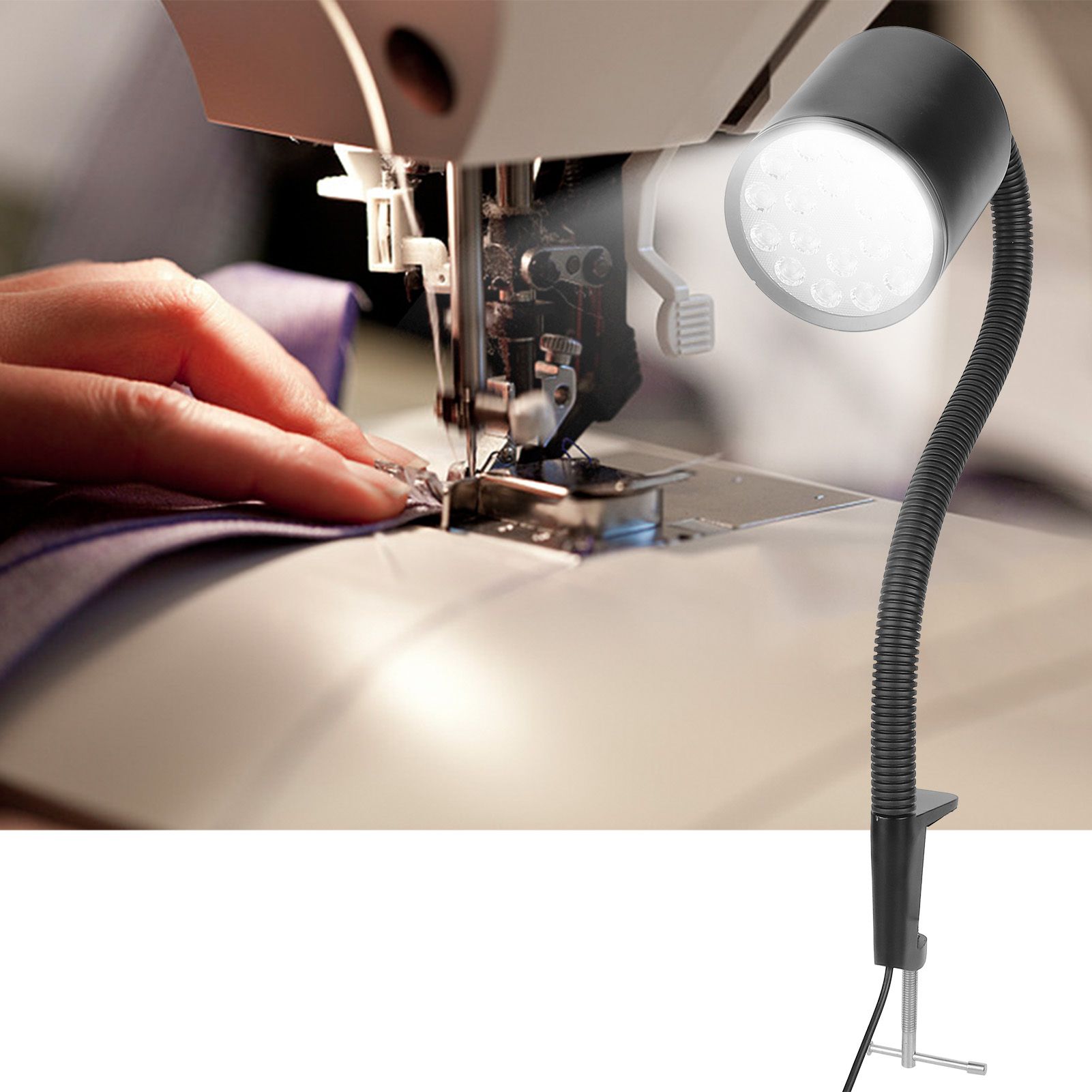 18W 18LED Work Light Flexible Gooseneck CNC Lathe Industrial Machine Tool Light view 10
