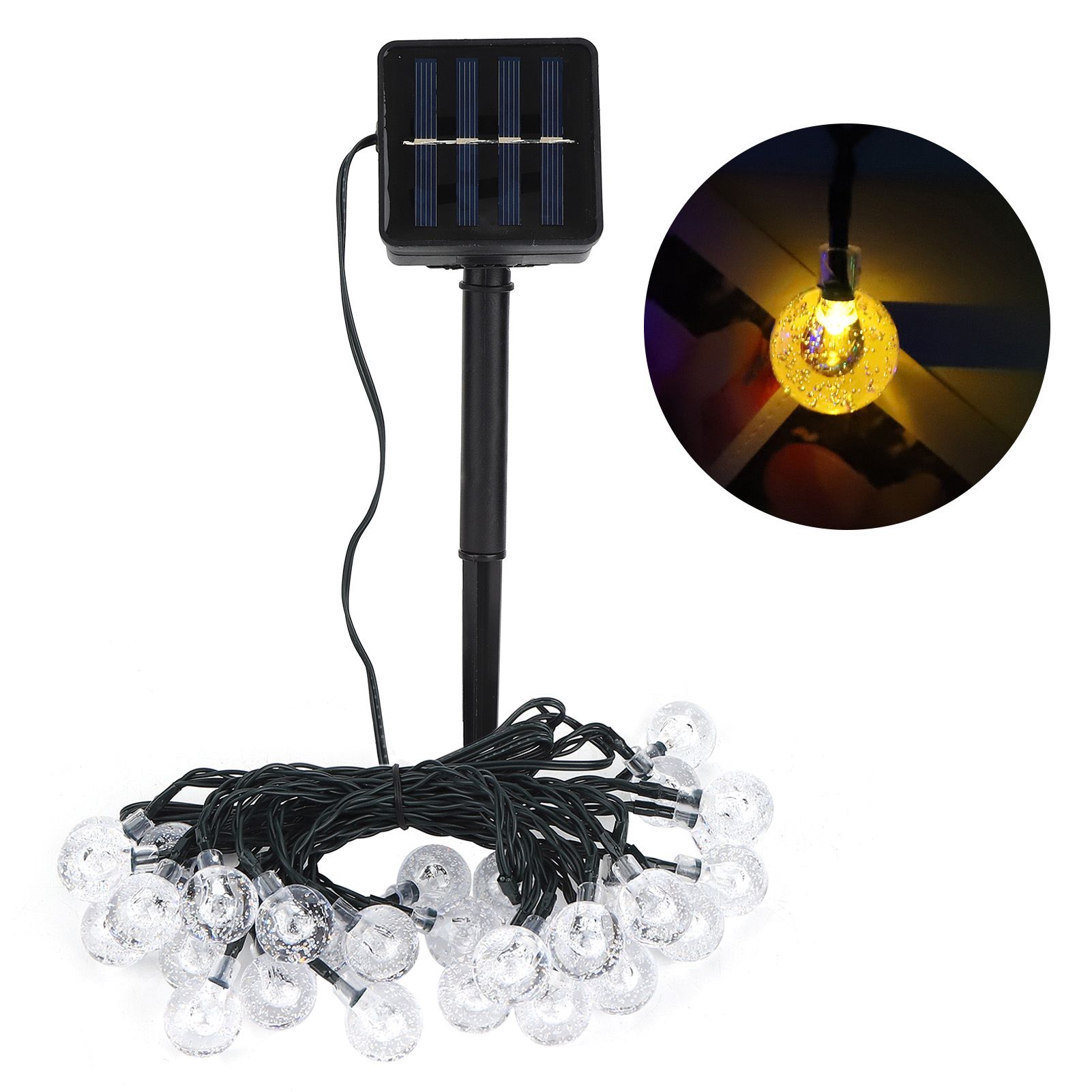 30LED Chips Solar Power String Light for Garden Landscape Christmas Festivals view 7