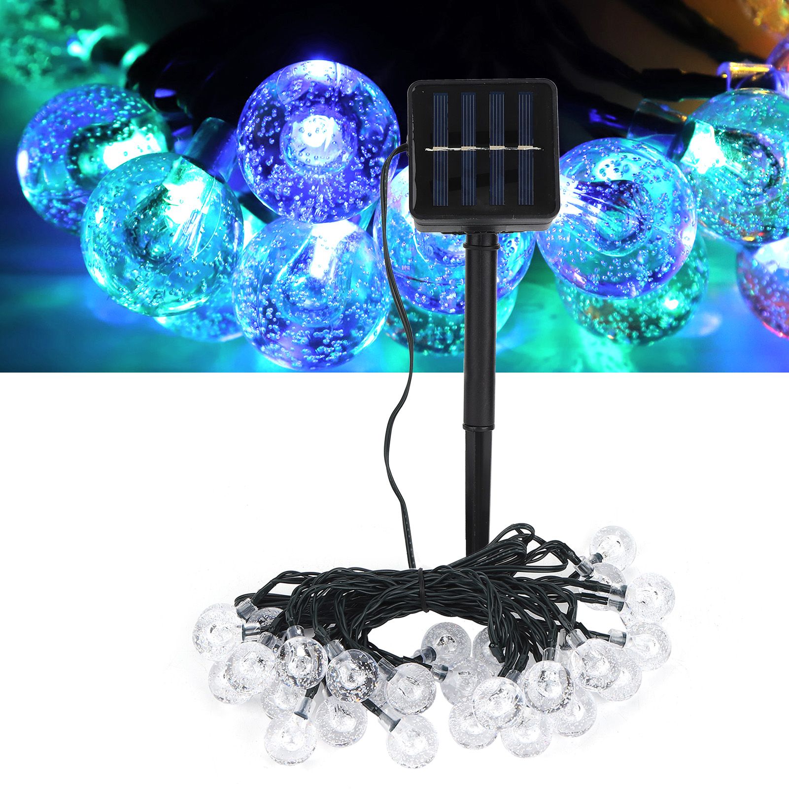 30LED Chips Solar Power String Light for Garden Landscape Christmas Festivals view 10