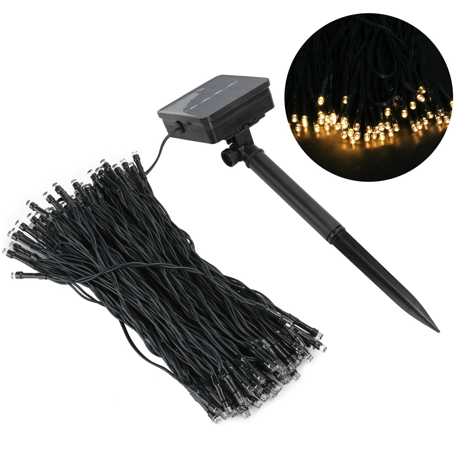 17M 100LED Solar String Light Waterproof Solar Christmas Light for Outdoor view 8