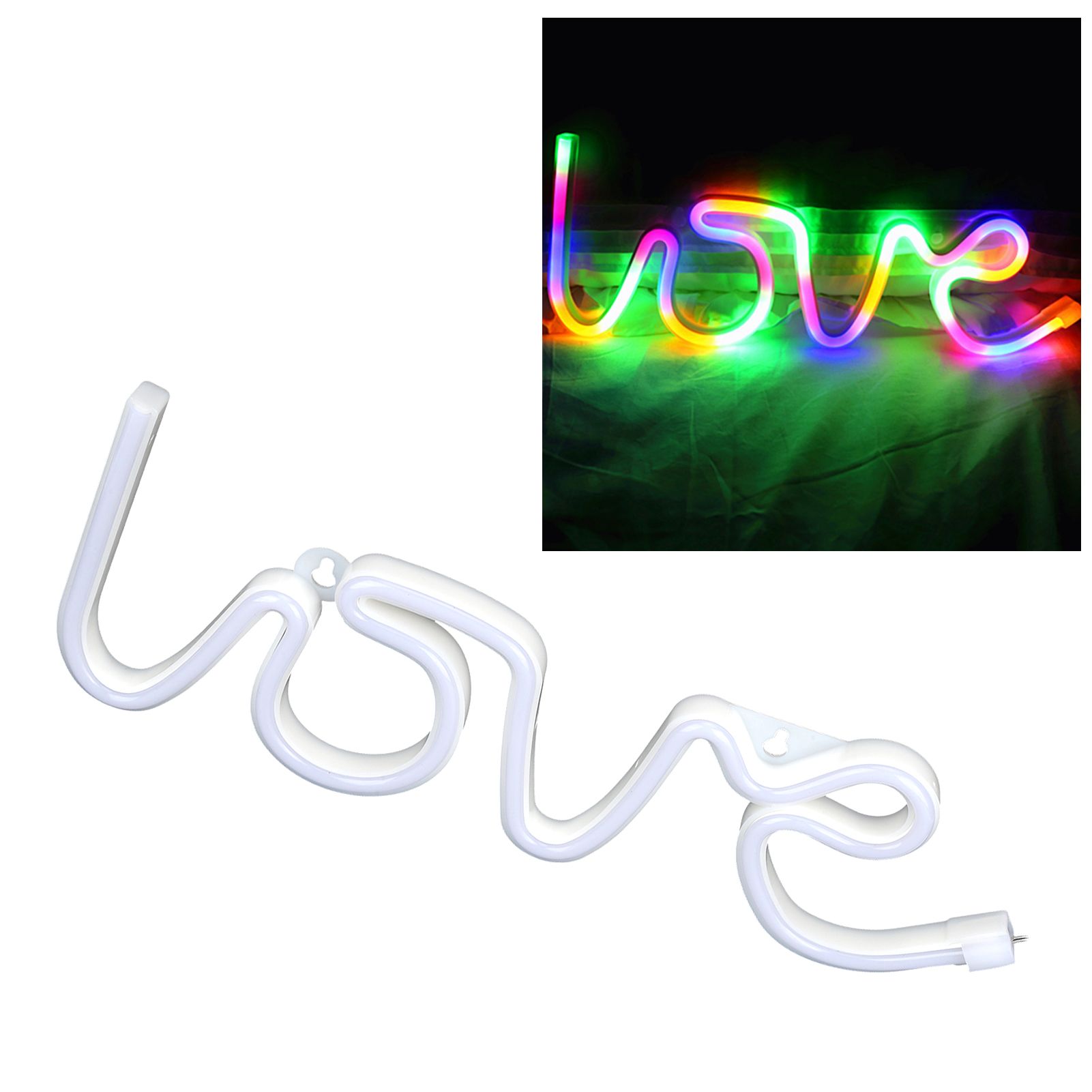 English Letter Neon Lights LED Light for Party Supplies Girls Room Decoration view 10