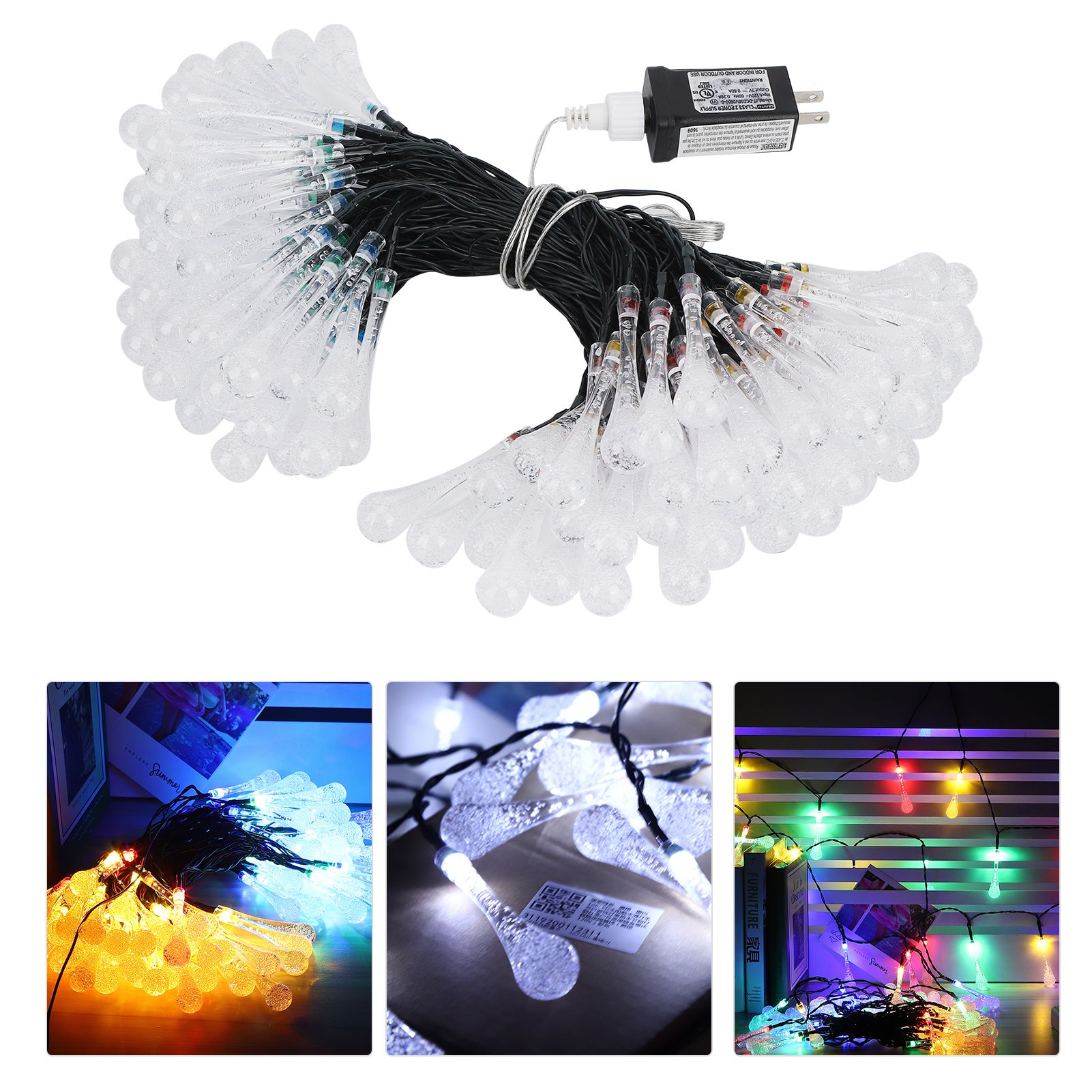 100LED Outdoor String Lights Decoration for Home Christmas Wedding Party Prop view 6