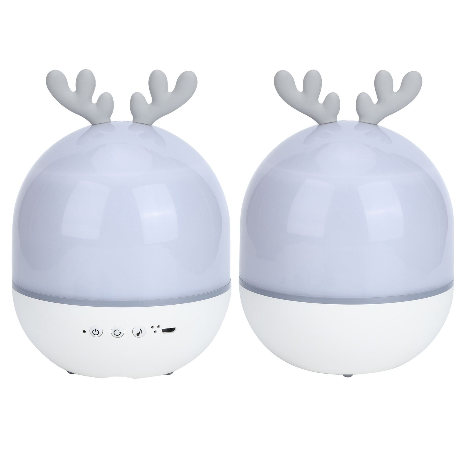 360 Degree Rotating Projection Lamp USB Powered Night Light for Home Bedroom — image 1