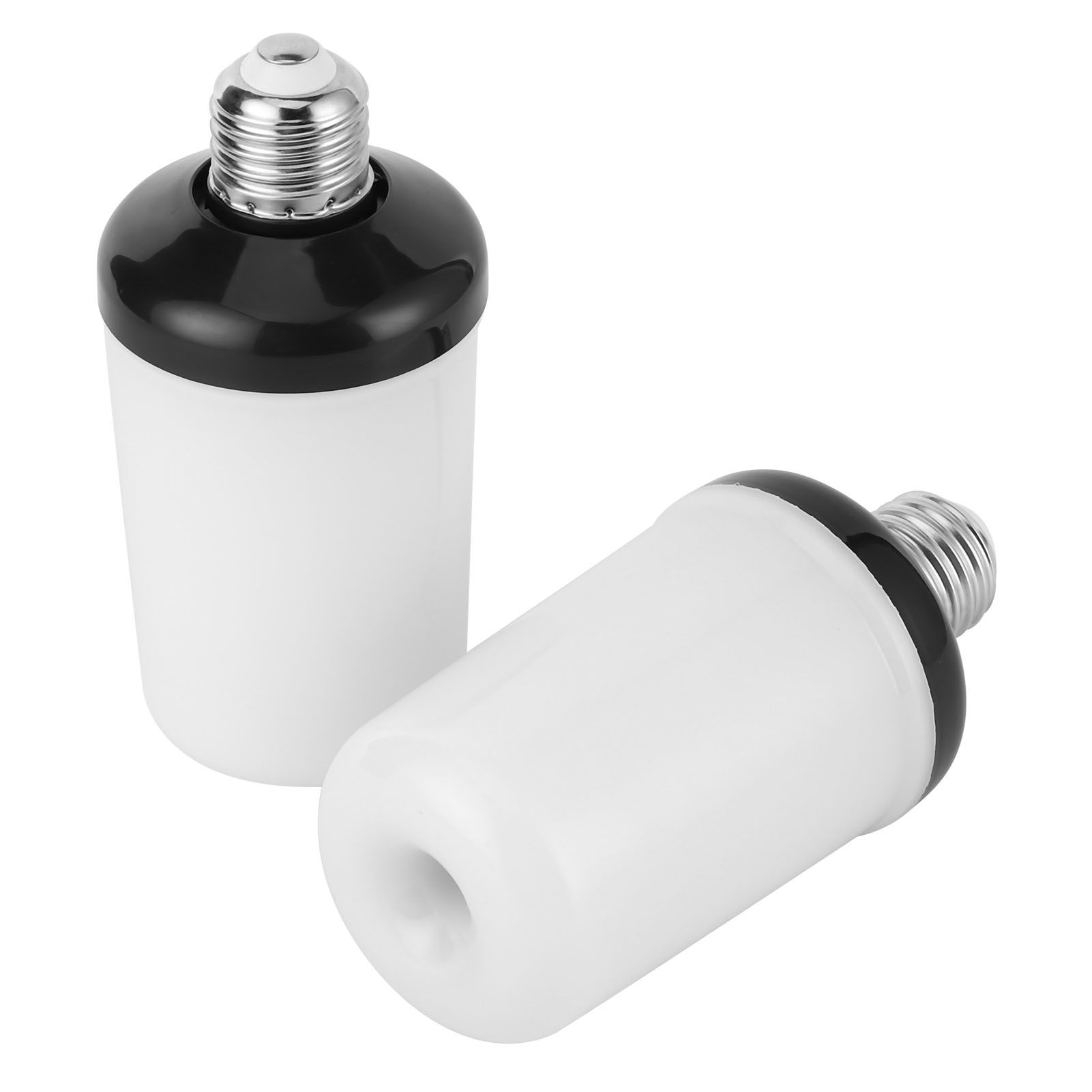 2PCS 99LED Simulation Flame Lamp Fire Light Bulb with Gravity Sensor for Party