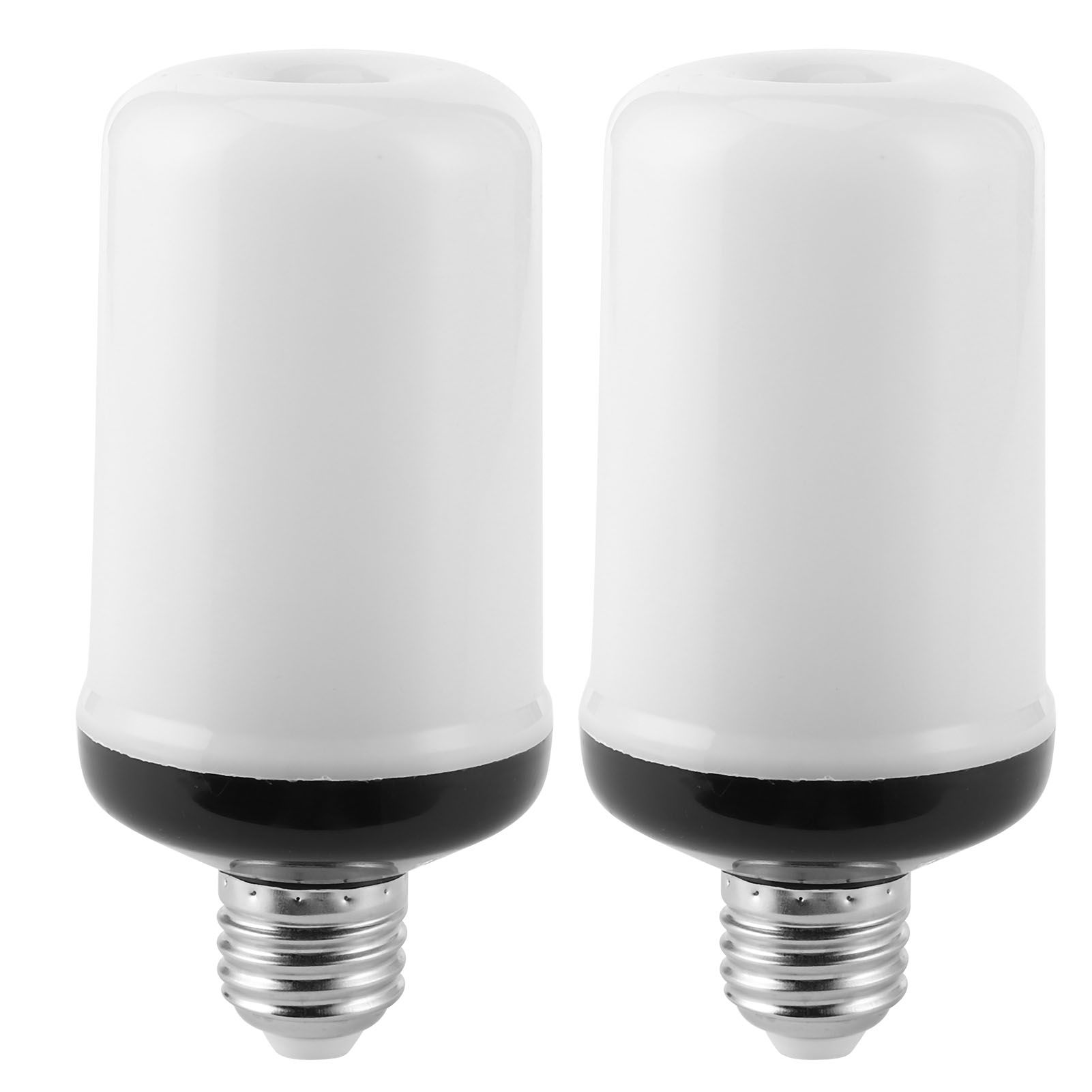 2PCS 99LED Simulation Flame Lamp Fire Light Bulb with Gravity Sensor for Party view 2