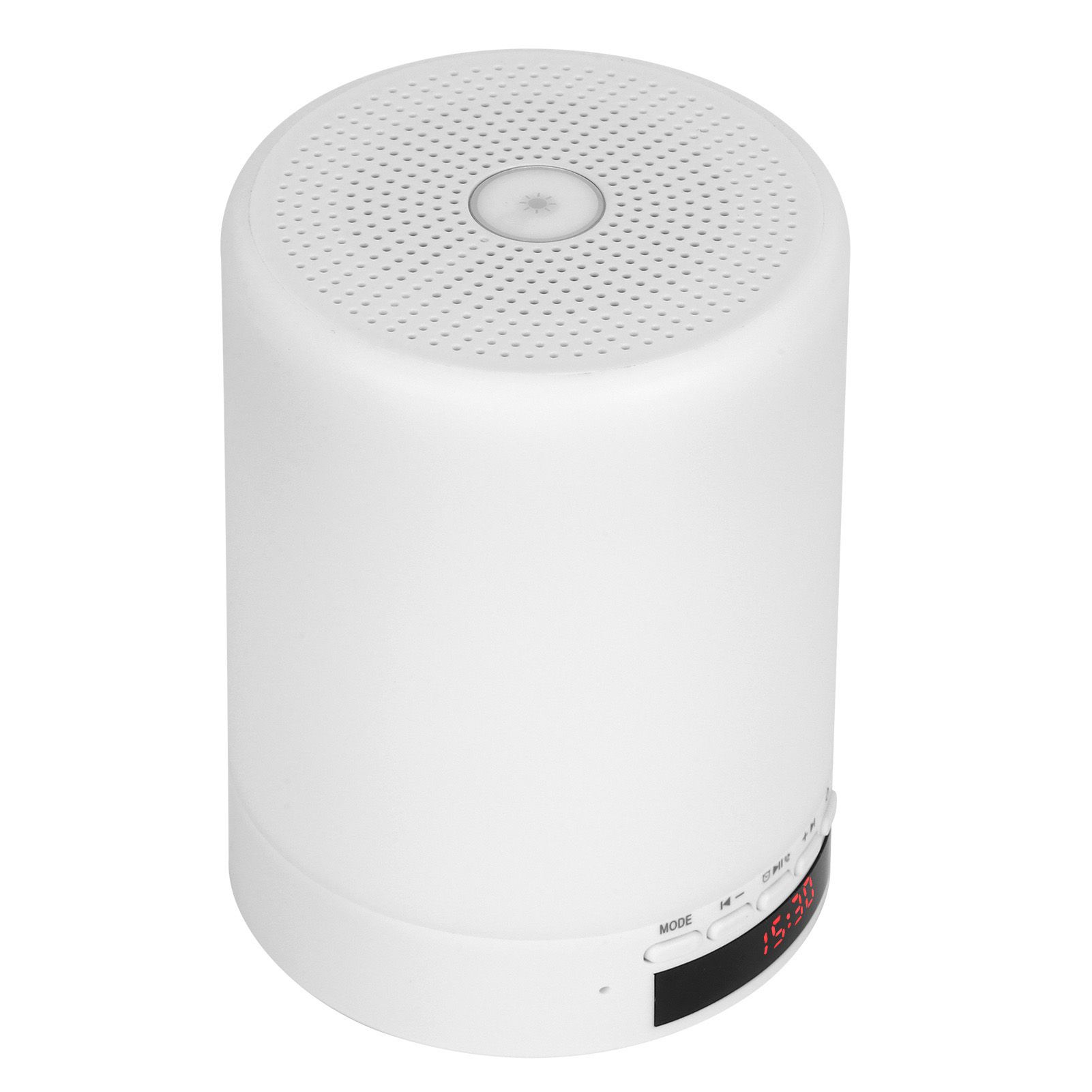 Bluetooth Speaker Night Light Touching Change Color LED Lamp Smart Alarm Clock view 5