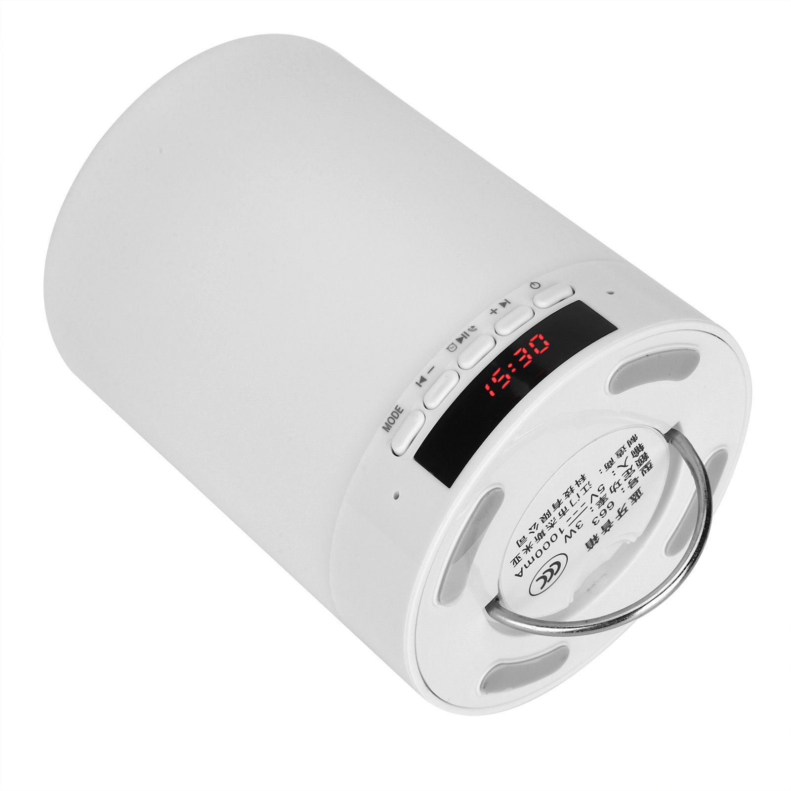 Bluetooth Speaker Night Light Touching Change Color LED Lamp Smart Alarm Clock view 6