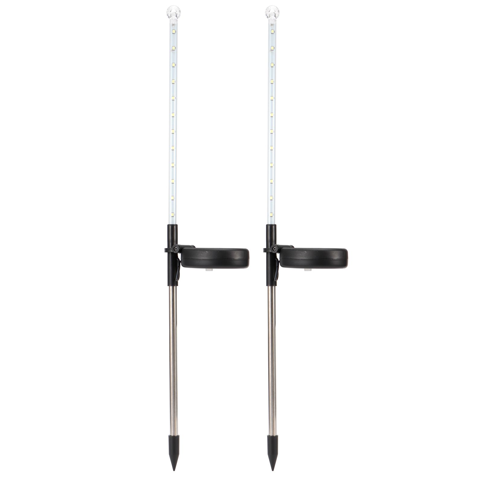 2Pcs Waterproof IP44 LED Solar Lawn Lamp Romantic Garden Decoration Outdoor view 6