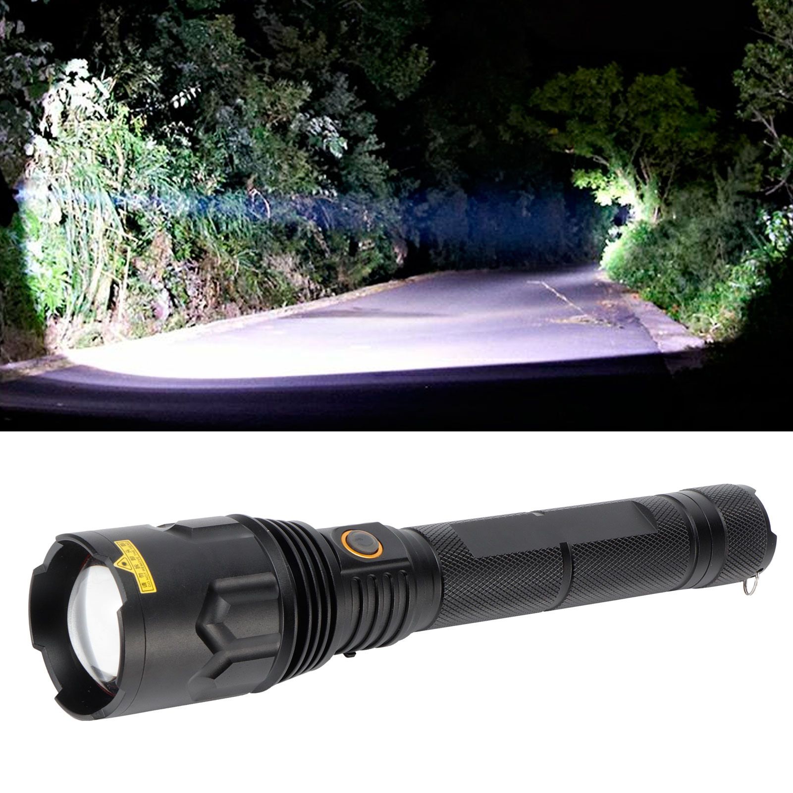 Strong LED Flashlight 20000LM USB Charging P70 Lamp Bead for Home Camping view 7