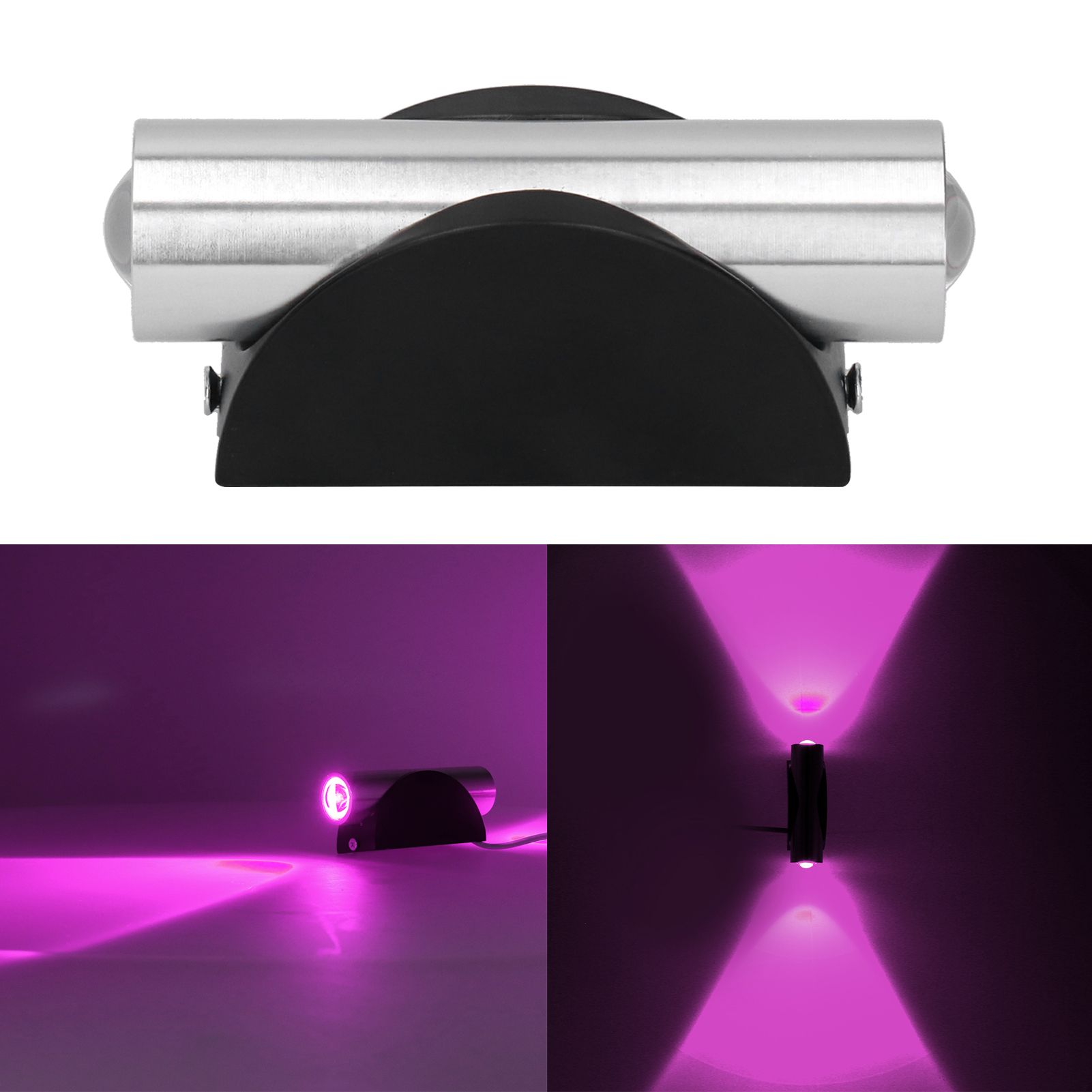 2W Indoor DoubleHeaded LED Wall Lamp Lights for Home Bar Porch Decoration view 9