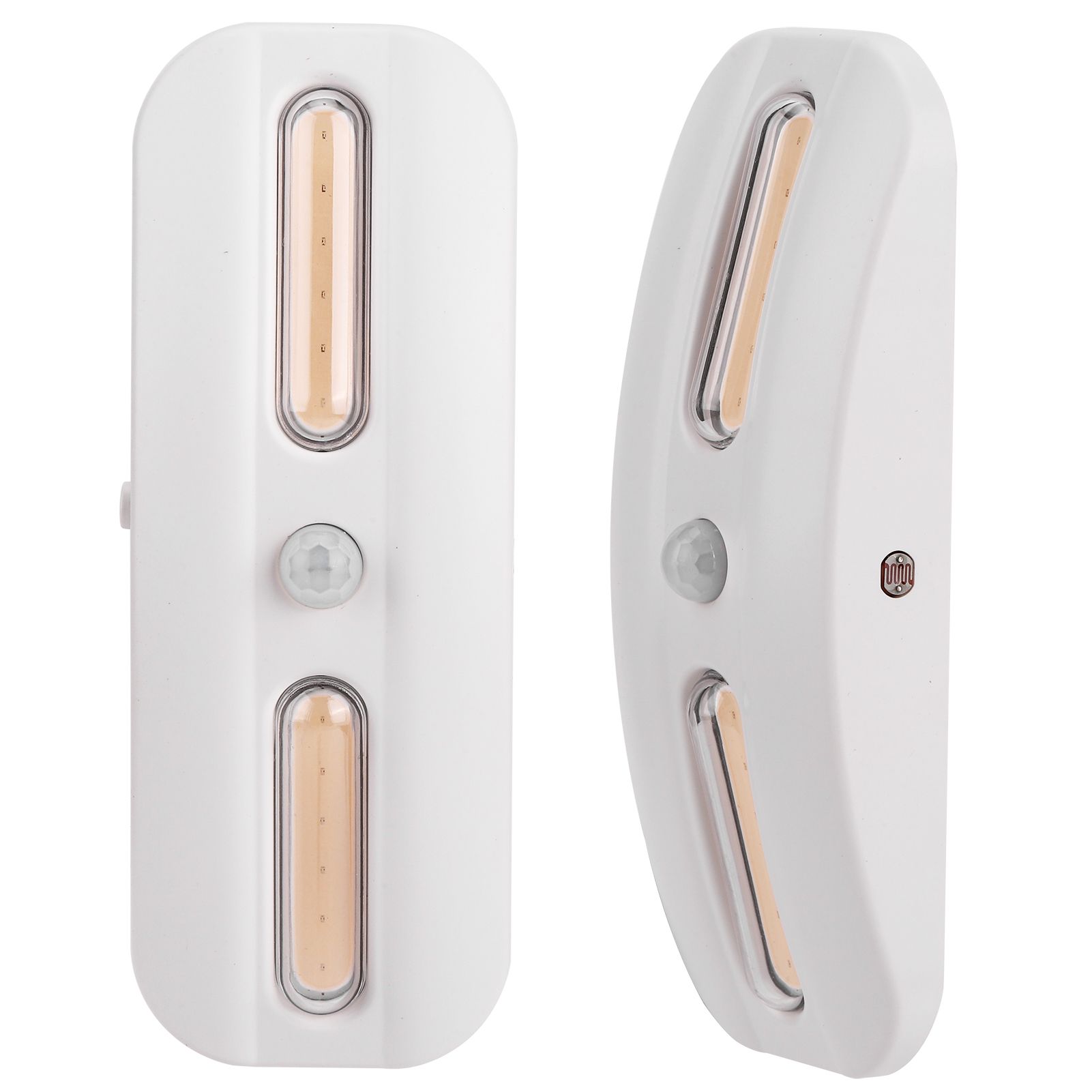 2PCS COB LED Motion Sensor Light Cupboard Wardrobe Closet Lamp Cabinet Night view 4