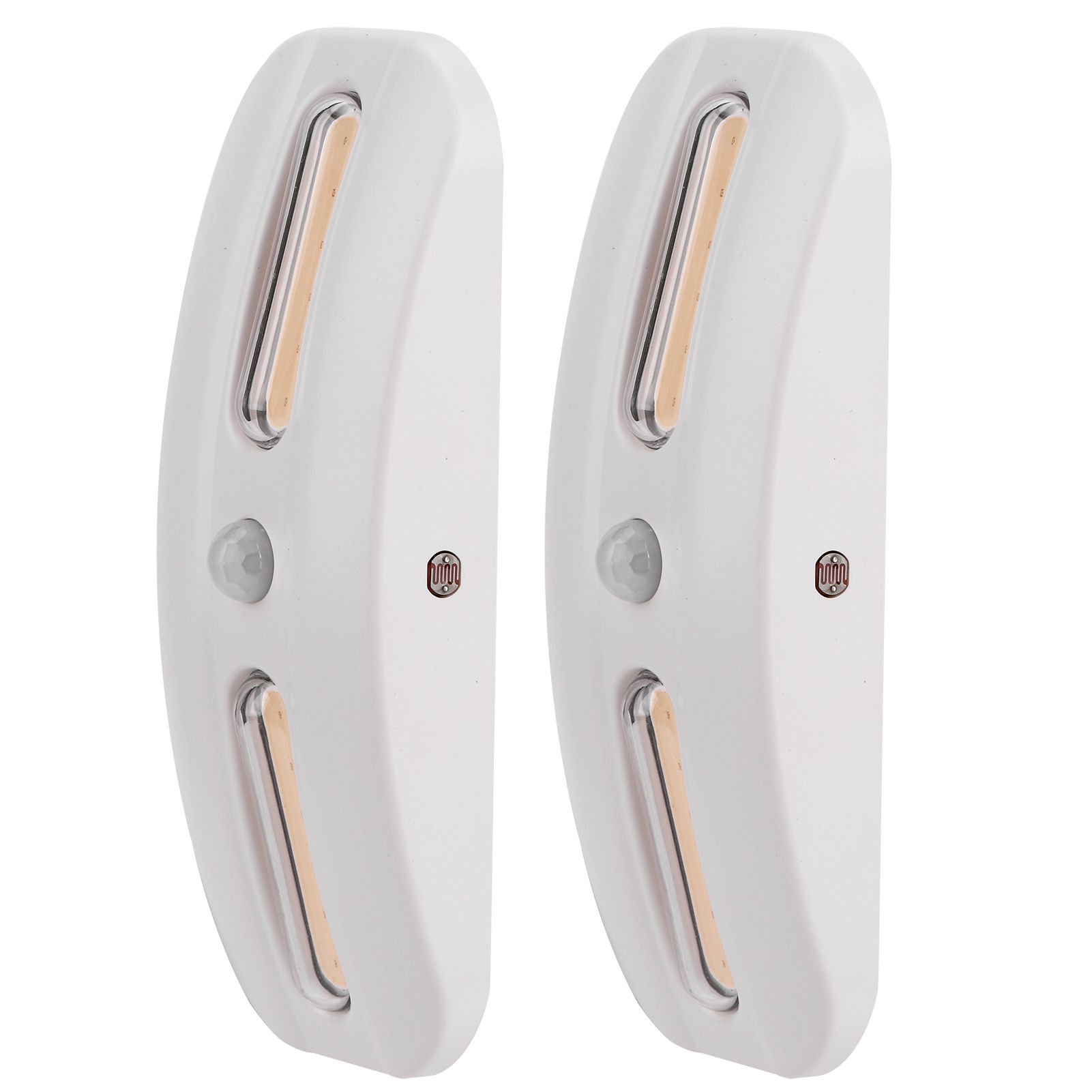 2PCS COB LED Motion Sensor Light Cupboard Wardrobe Closet Lamp Cabinet Night view 5