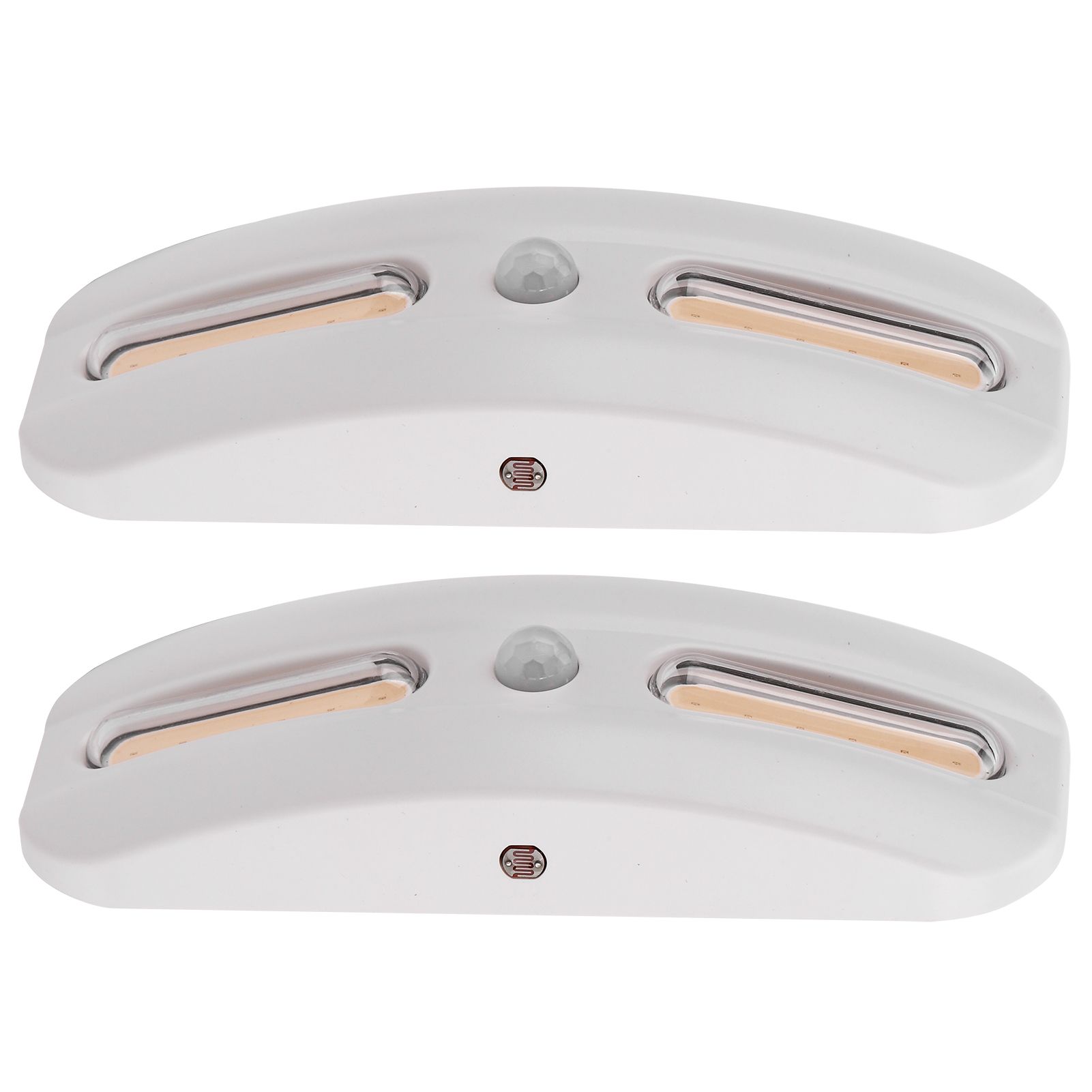 2PCS COB LED Motion Sensor Light Cupboard Wardrobe Closet Lamp Cabinet Night view 8