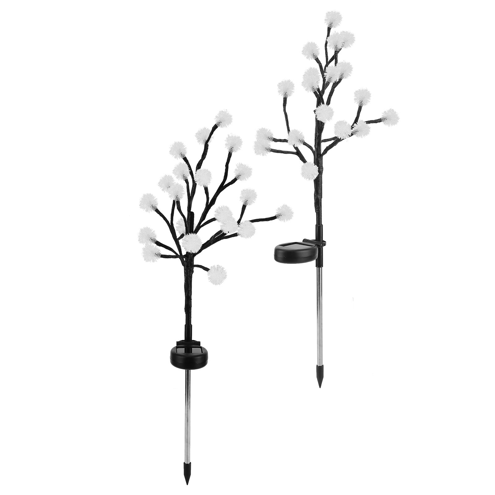 2pcs 20LED Solar Powered Fairy Lights Outdoor Dandelion Lamp Garden Lawn view 7