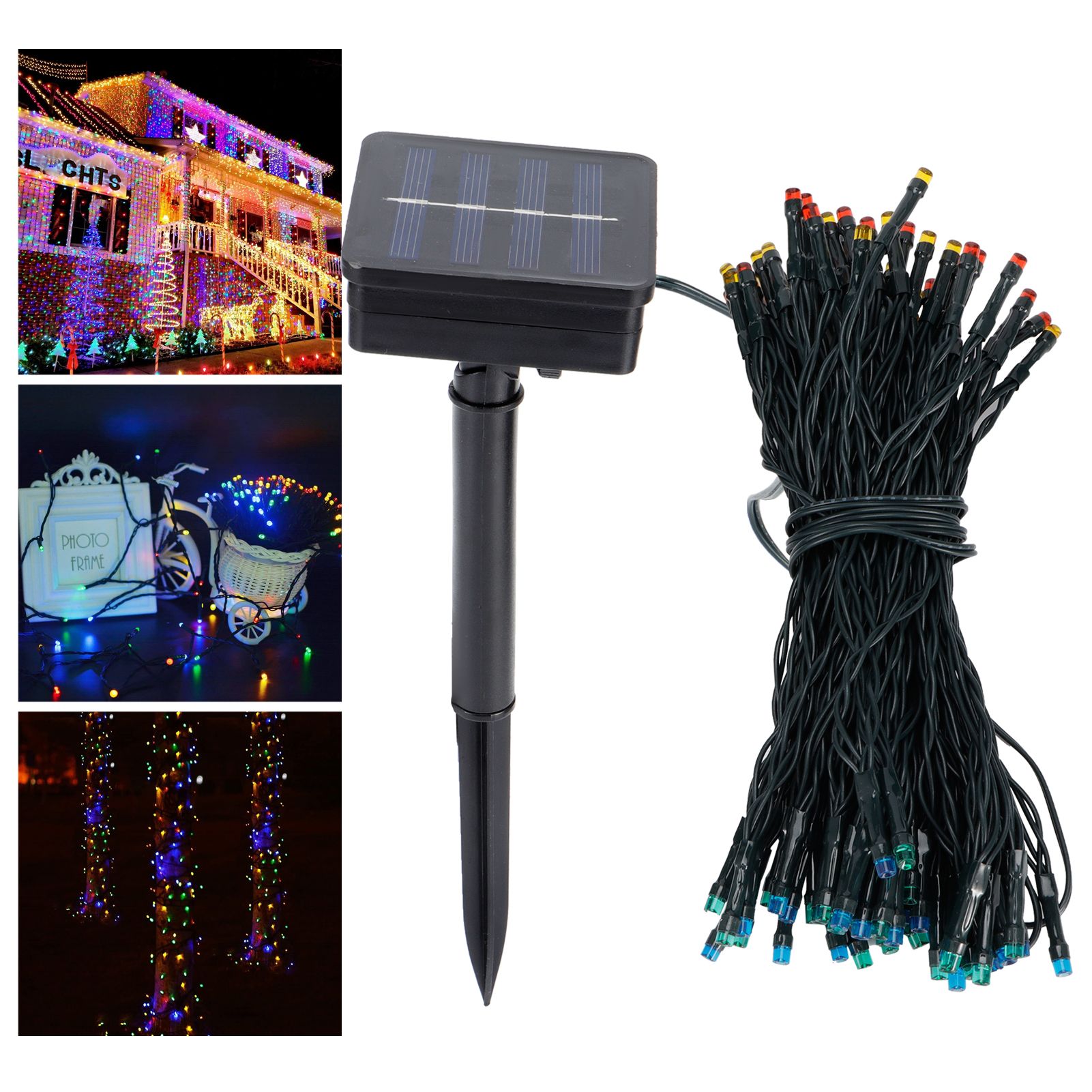 17m 100LED Solar String Light IP67 Waterproof Decorative Lamp for Outdoor view 9