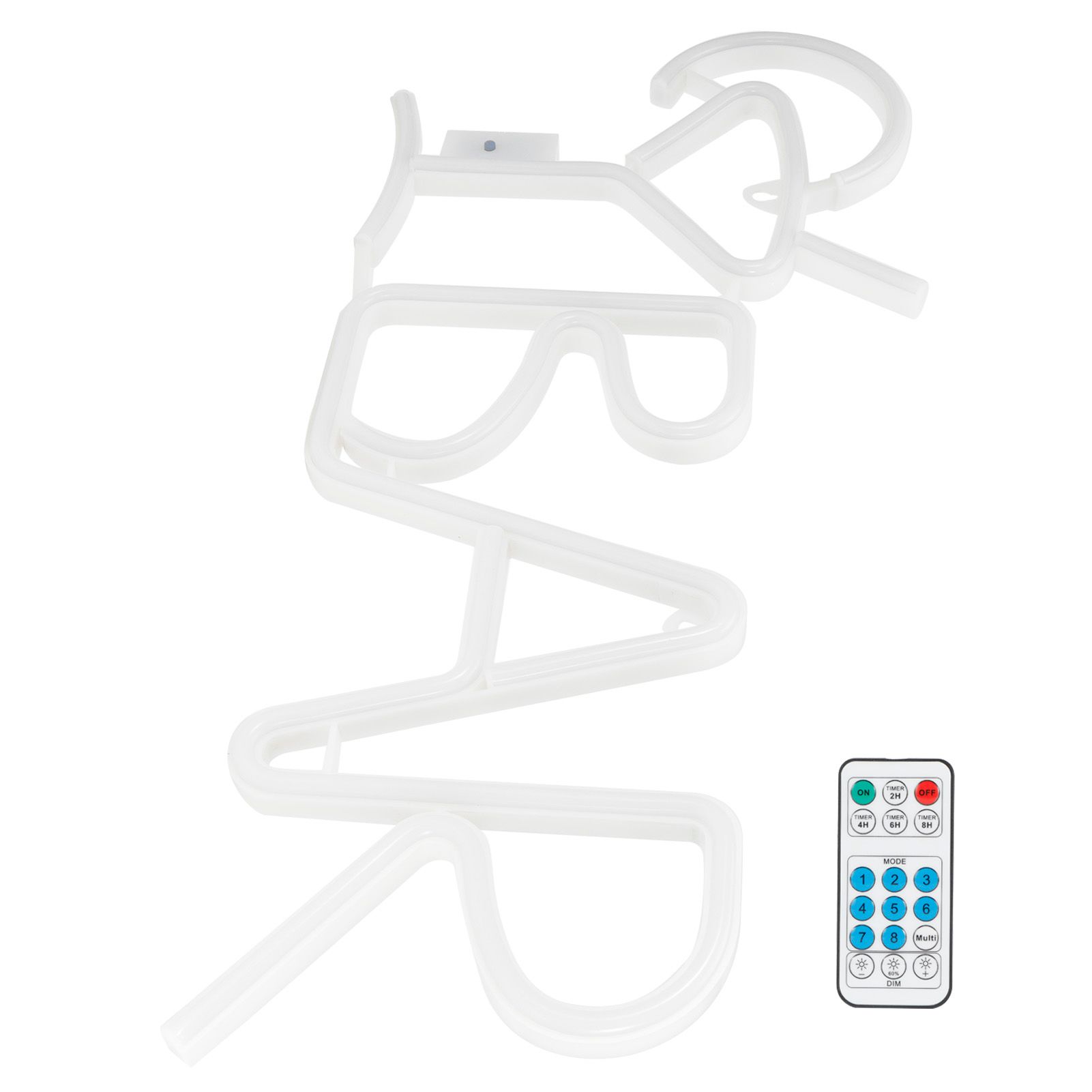 English Letter Modeling LED Light Bar Party Home Hanging Decorative Lamp view 5