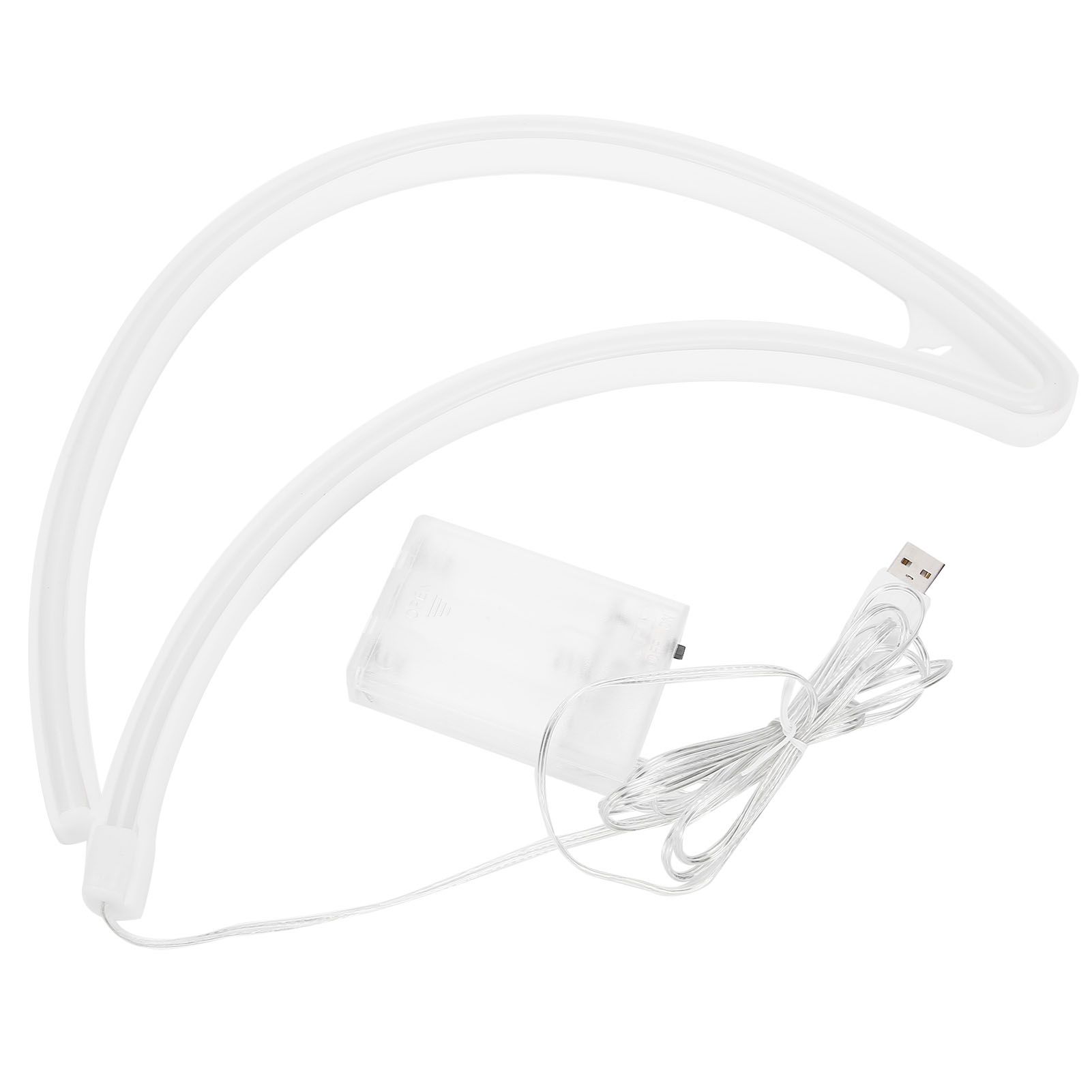 Moon shape Neon Light LED Decorative Lights for Home Party Dormitory Bar — image 1