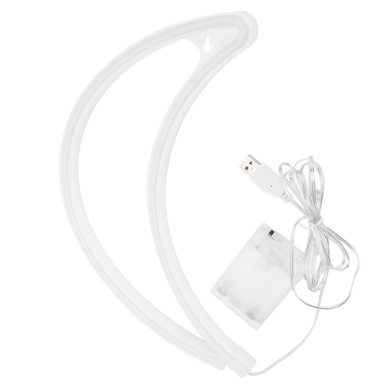 Moon shape Neon Light LED Decorative Lights for Home Party Dormitory Bar view 2