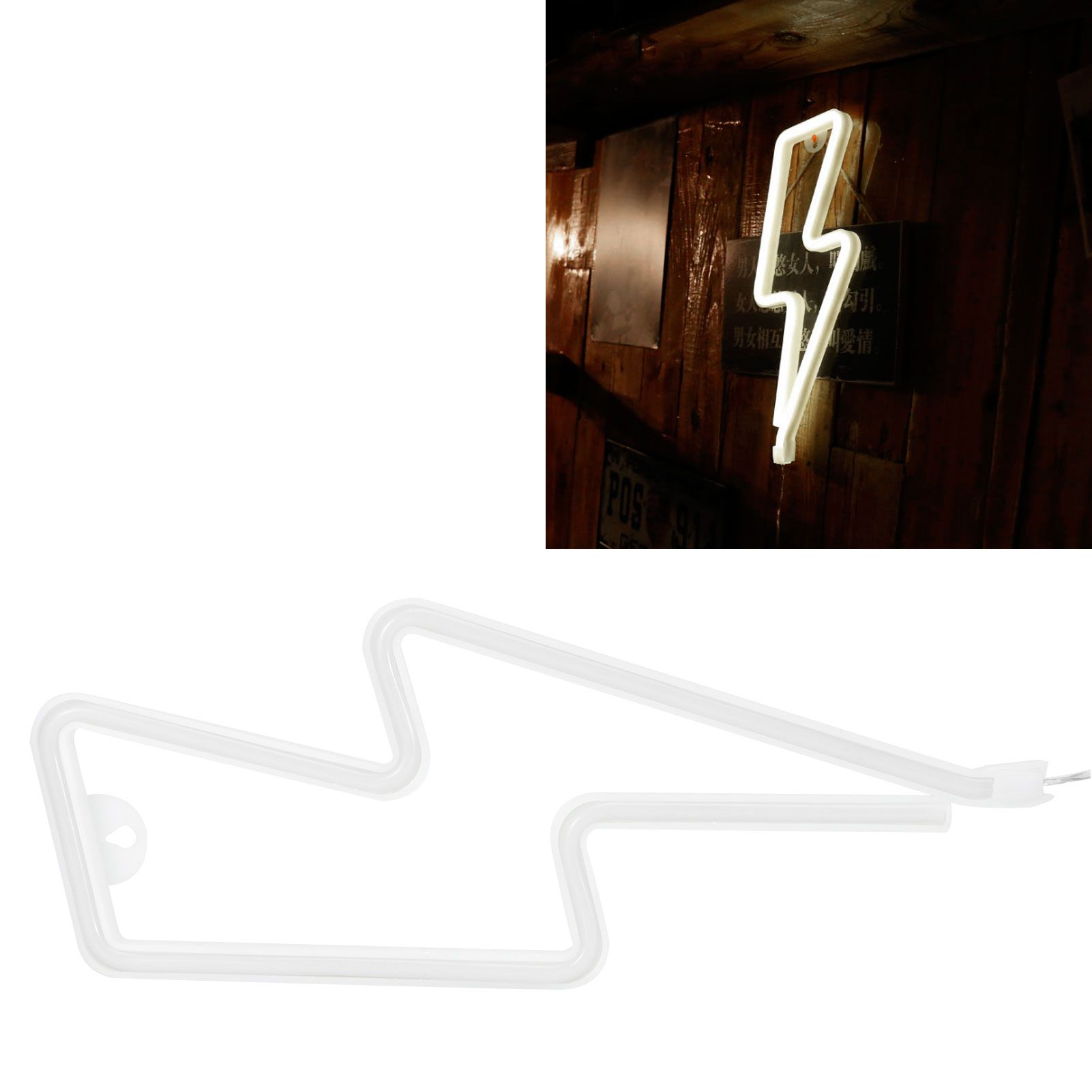 LED Neon Sign Light USB Charging BatteryPowered Decorative Lamp for Home Party view 9