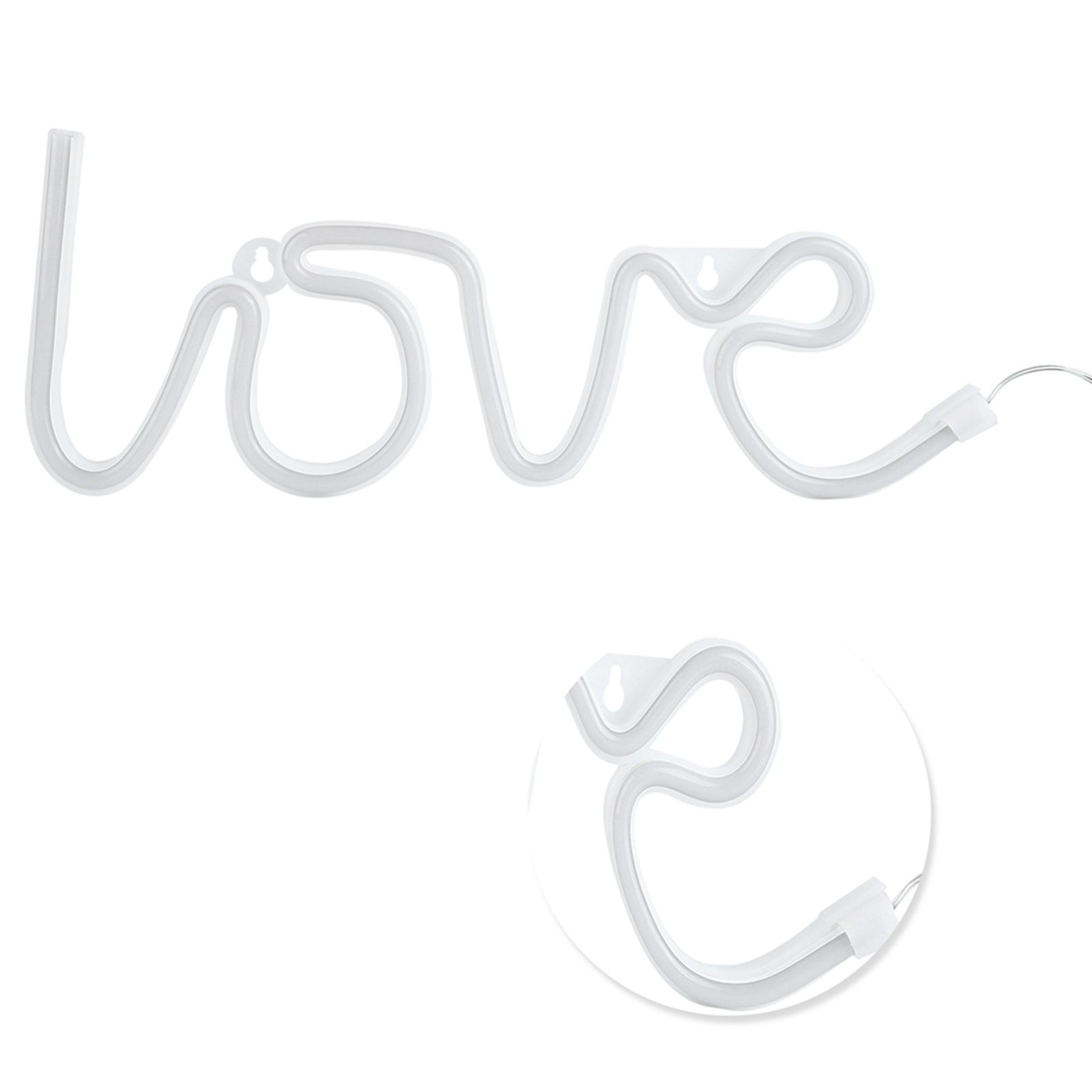 LED Neon Light Innovative Sign Lights for Valentine's Day Proposal Party view 8