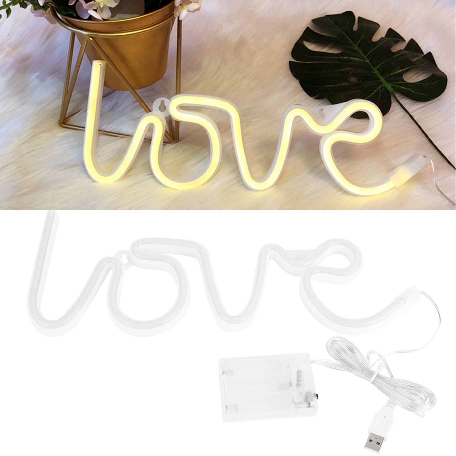 LED Neon Light Innovative Sign Lights for Valentine's Day Proposal Party view 9