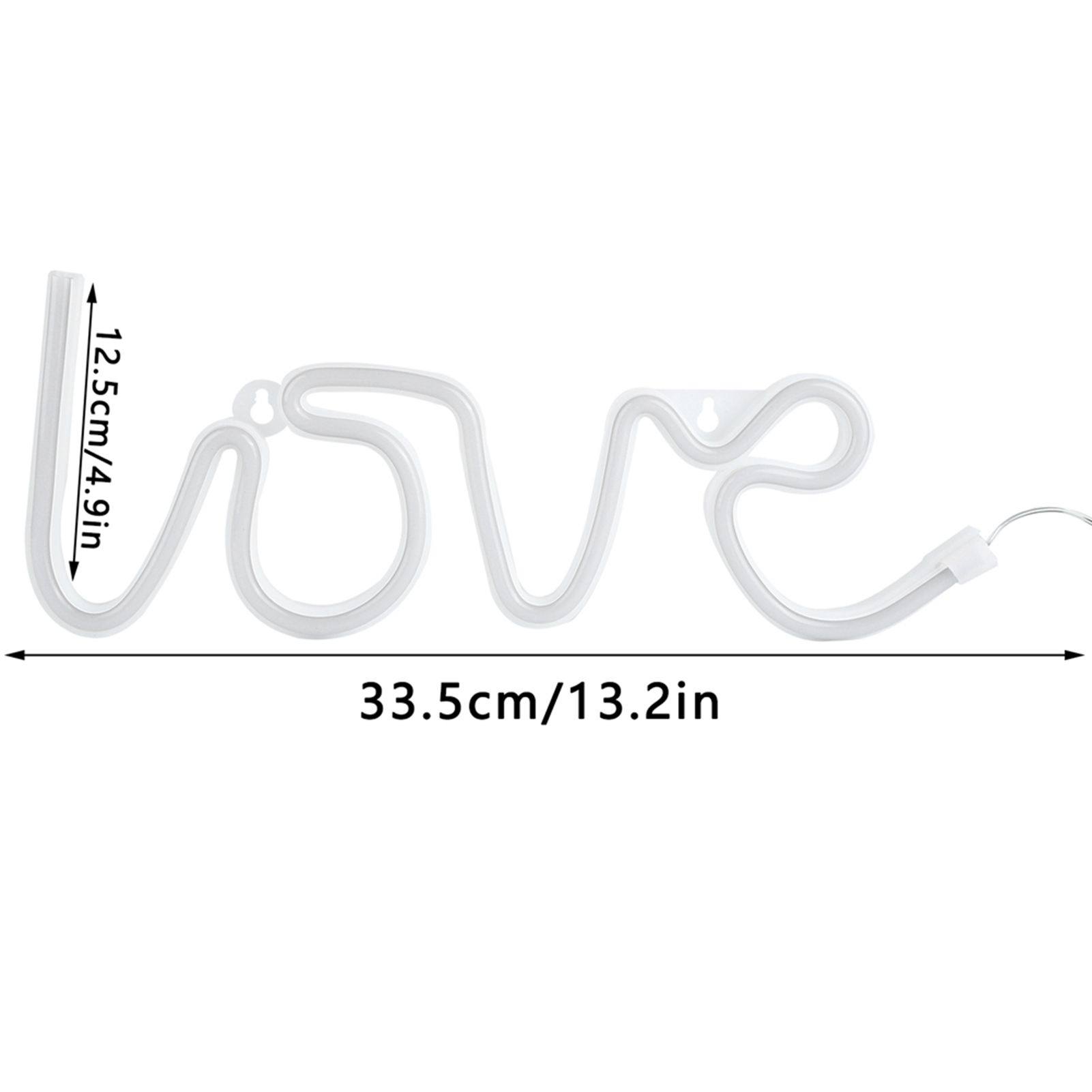 LED Neon Light Innovative Sign Lights for Valentine's Day Proposal Party view 11