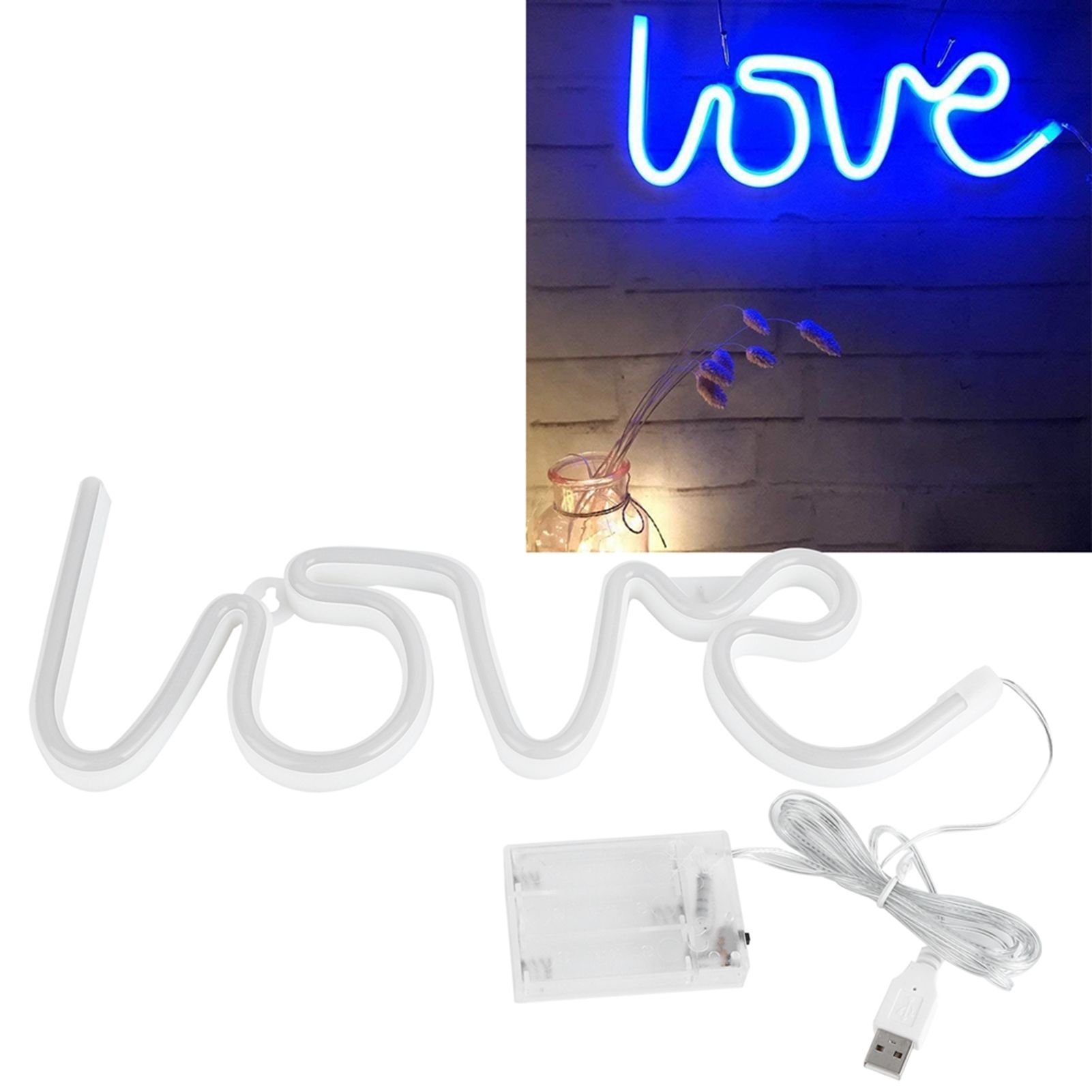 LED Neon Light Innovative Sign Lights for Valentine's Day Proposal Party view 9