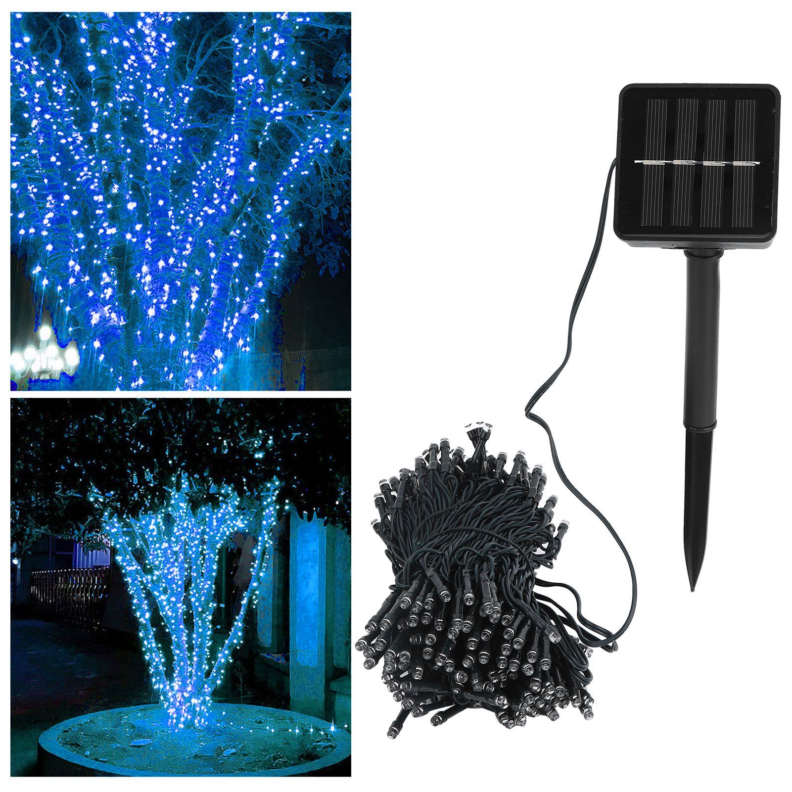 22M Solar Christmas Lights 200LED Waterproof Solar String Lights for Garden view 9