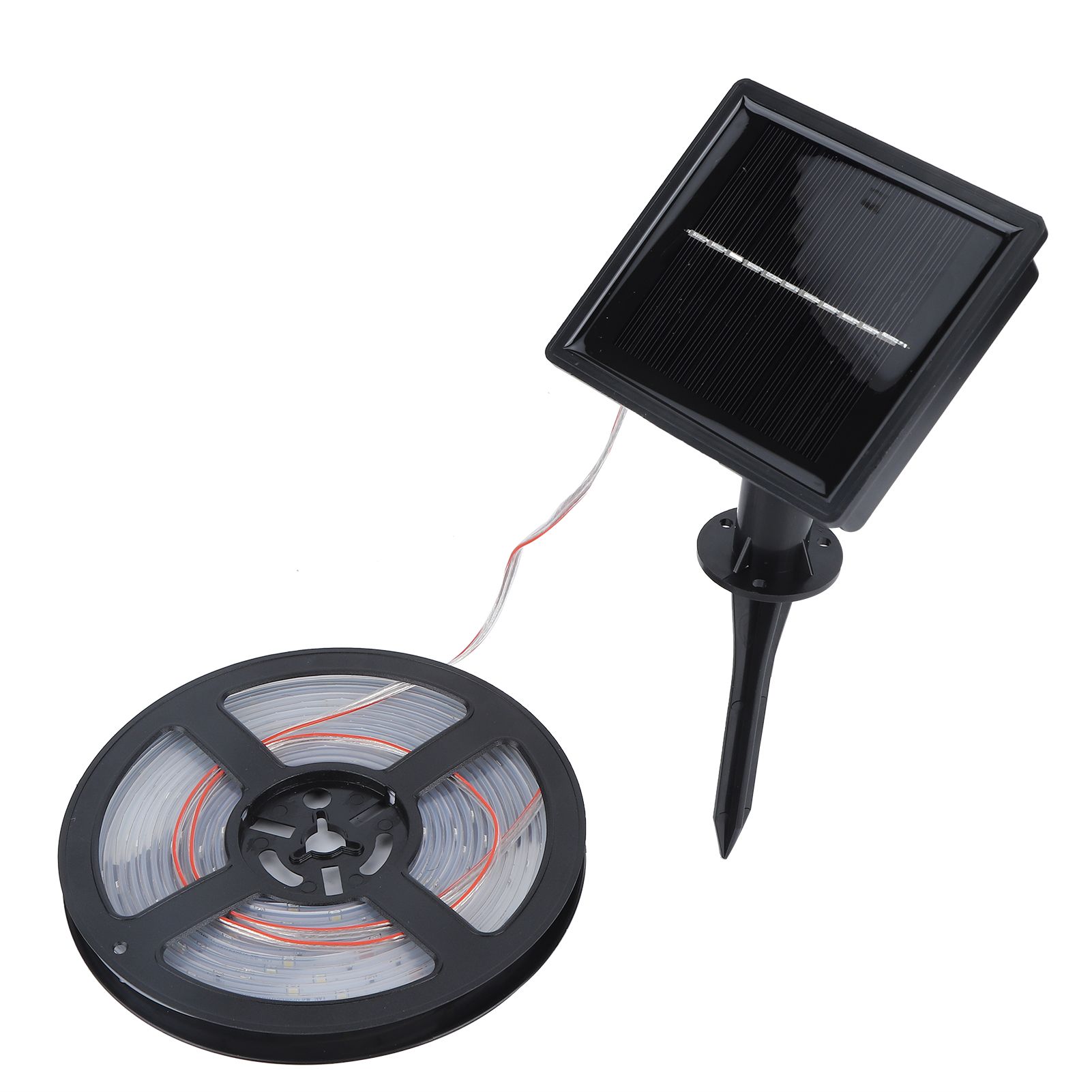 5m 100LED Solar Strip Lights Outdoor Waterproof Highlight Rope Light for view 5