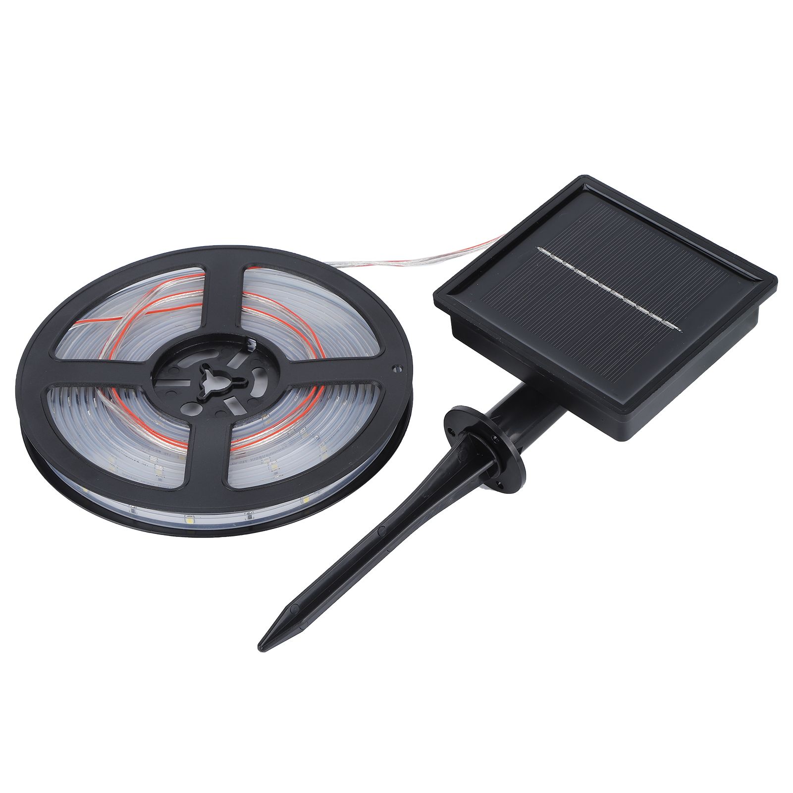 5m 100LED Solar Strip Lights Outdoor Waterproof Highlight Rope Light for view 6