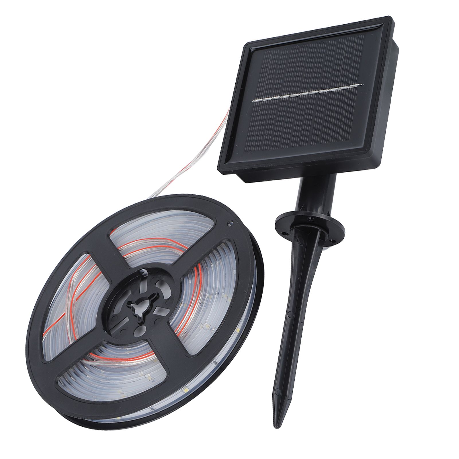 5m 100LED Solar Strip Lights Outdoor Waterproof Highlight Rope Light for view 8