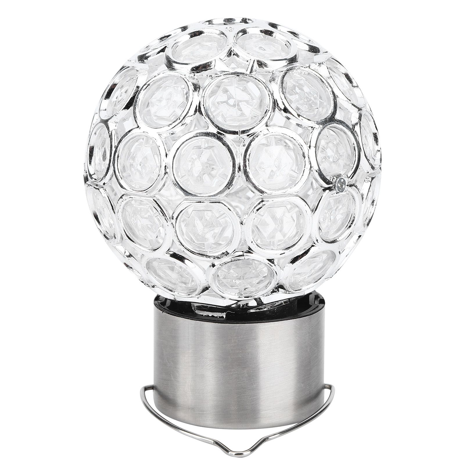 2Pcs LED Hanging Lamp Solar Powered Ball Light Light Control for Outdoor view 5