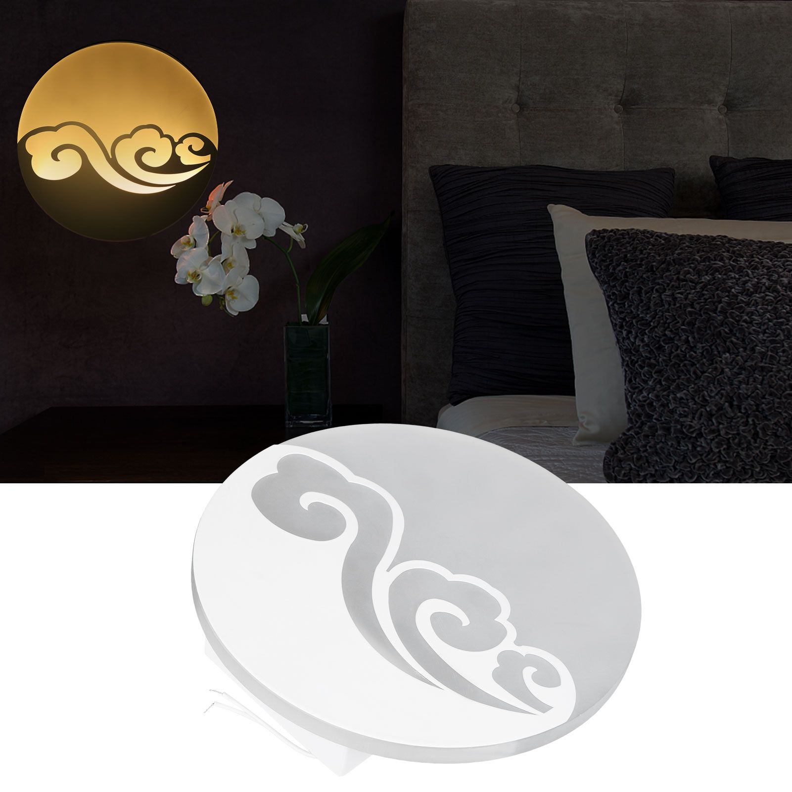 LED Wall Lamp Innovative Modern Bedroom Light Indoor Living Room Corridor view 10
