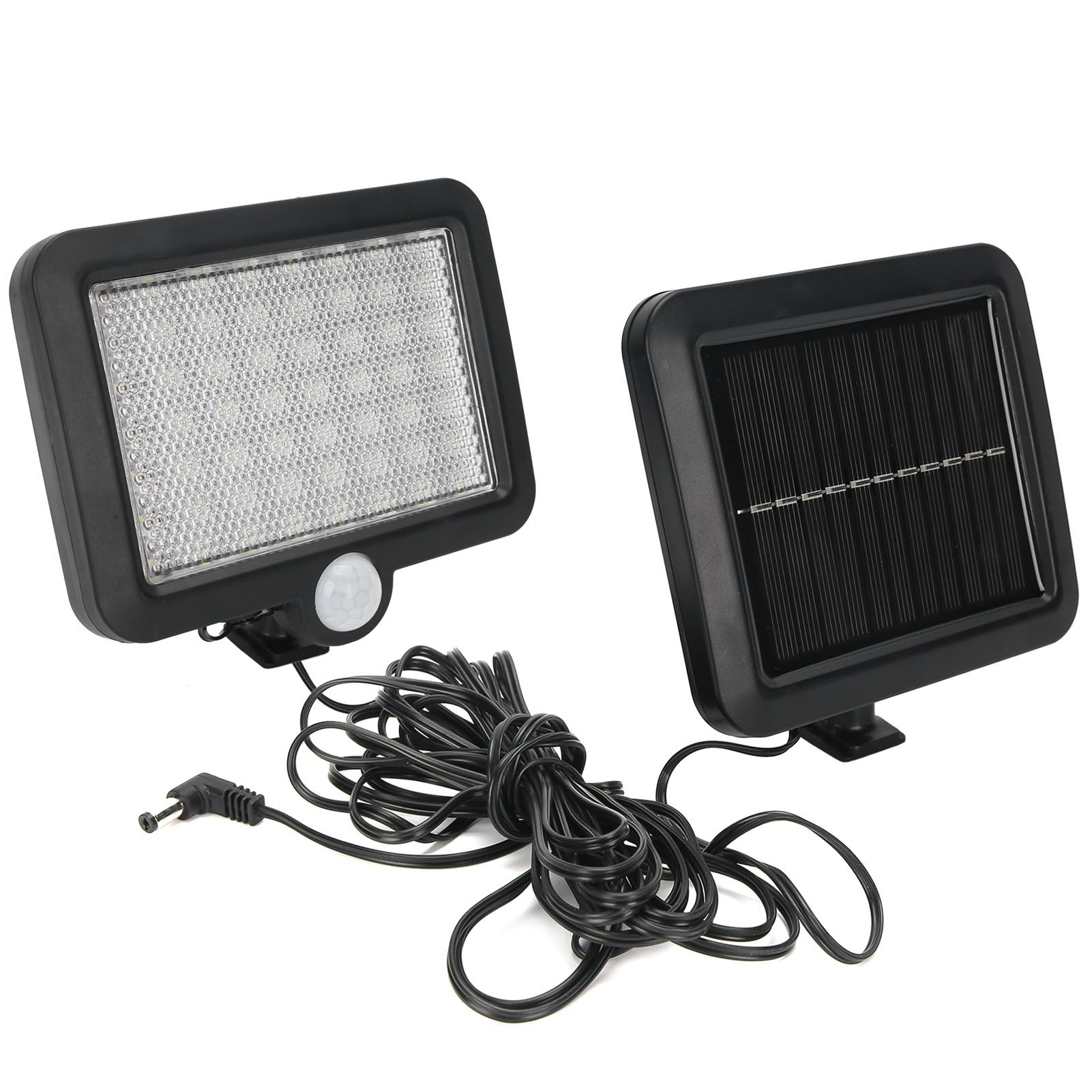 56 LED Solar Sensor Separation Street Wall Lawn Home Garden Lamp ABS Outdoor view 4
