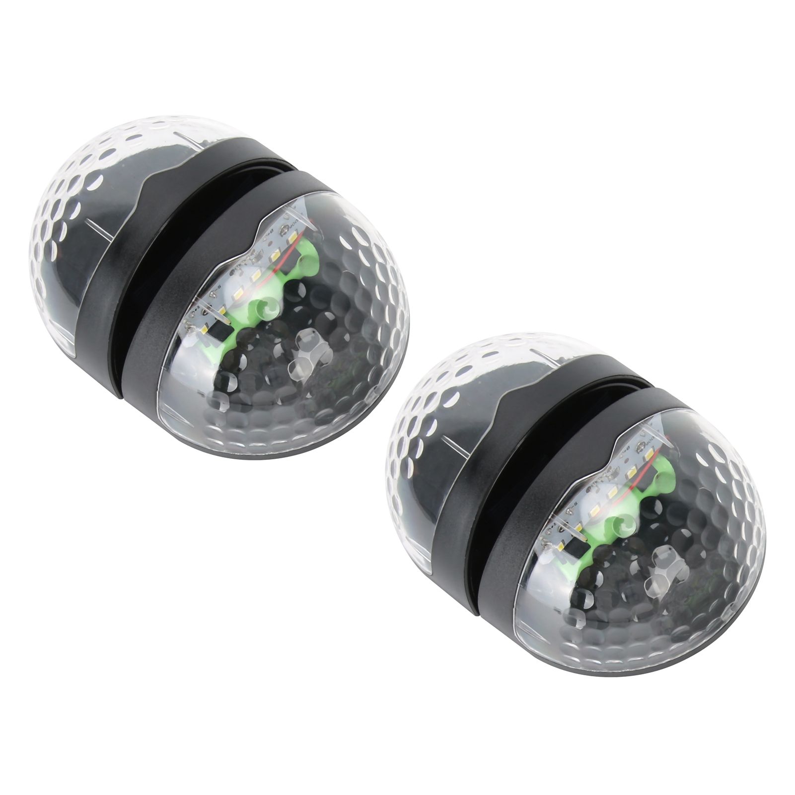 4Pcs Outdoor Waterproof Semicircle 6LED Solar Power Wall Lamp Black Shell view 4