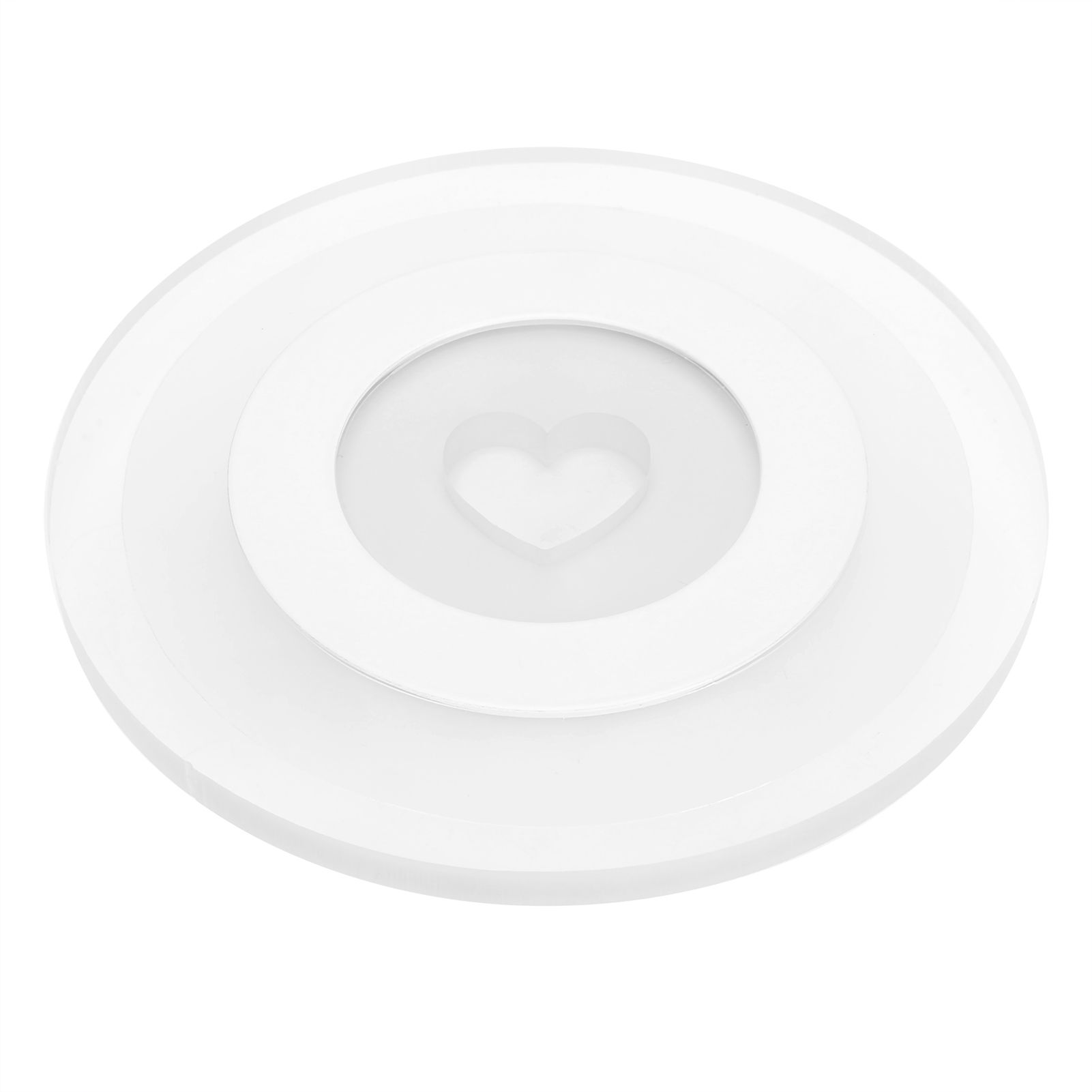 LED Wall Lamp Round Shape Heart Pattern Bedroom Living Room Corridor Wall view 3