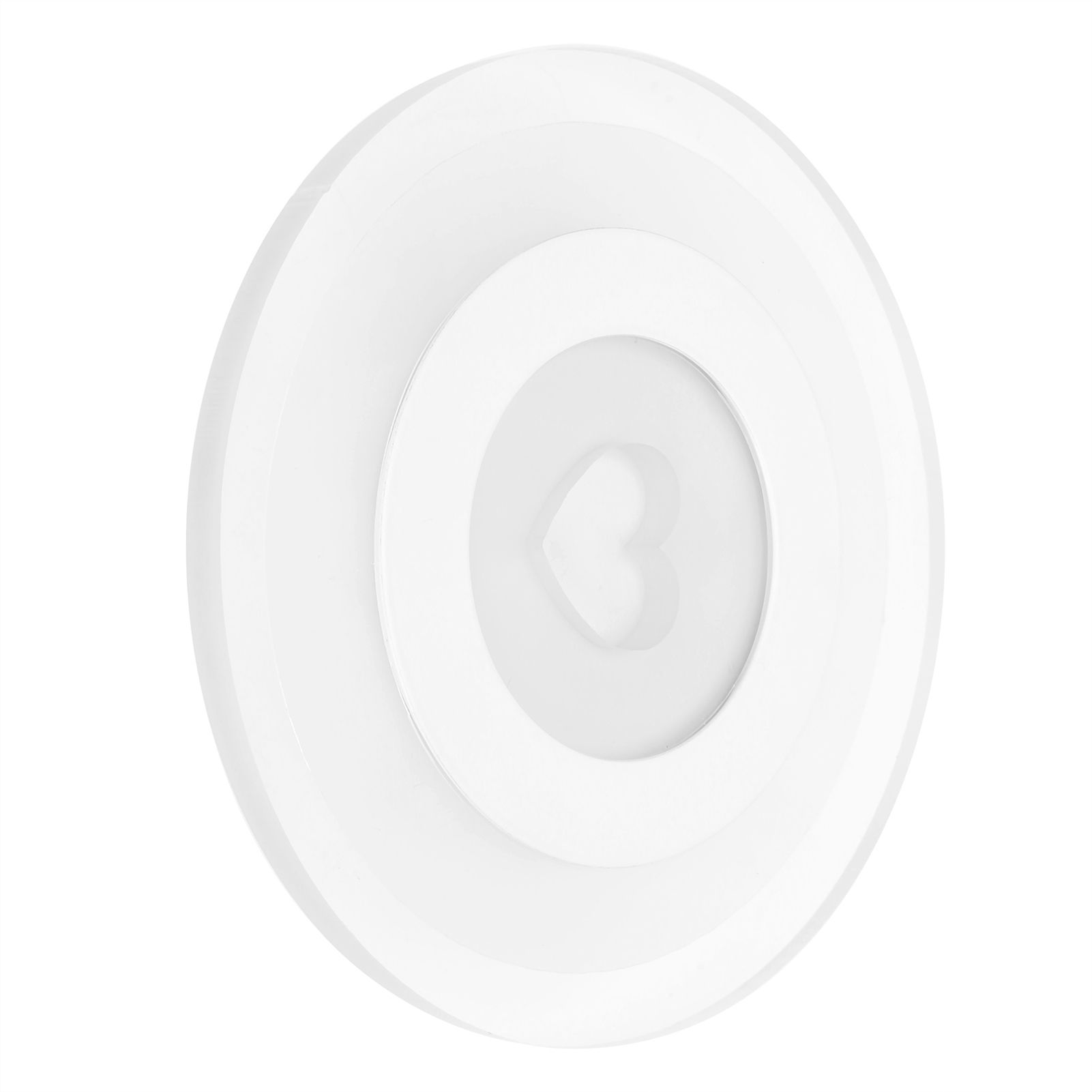 LED Wall Lamp Round Shape Heart Pattern Bedroom Living Room Corridor Wall view 4